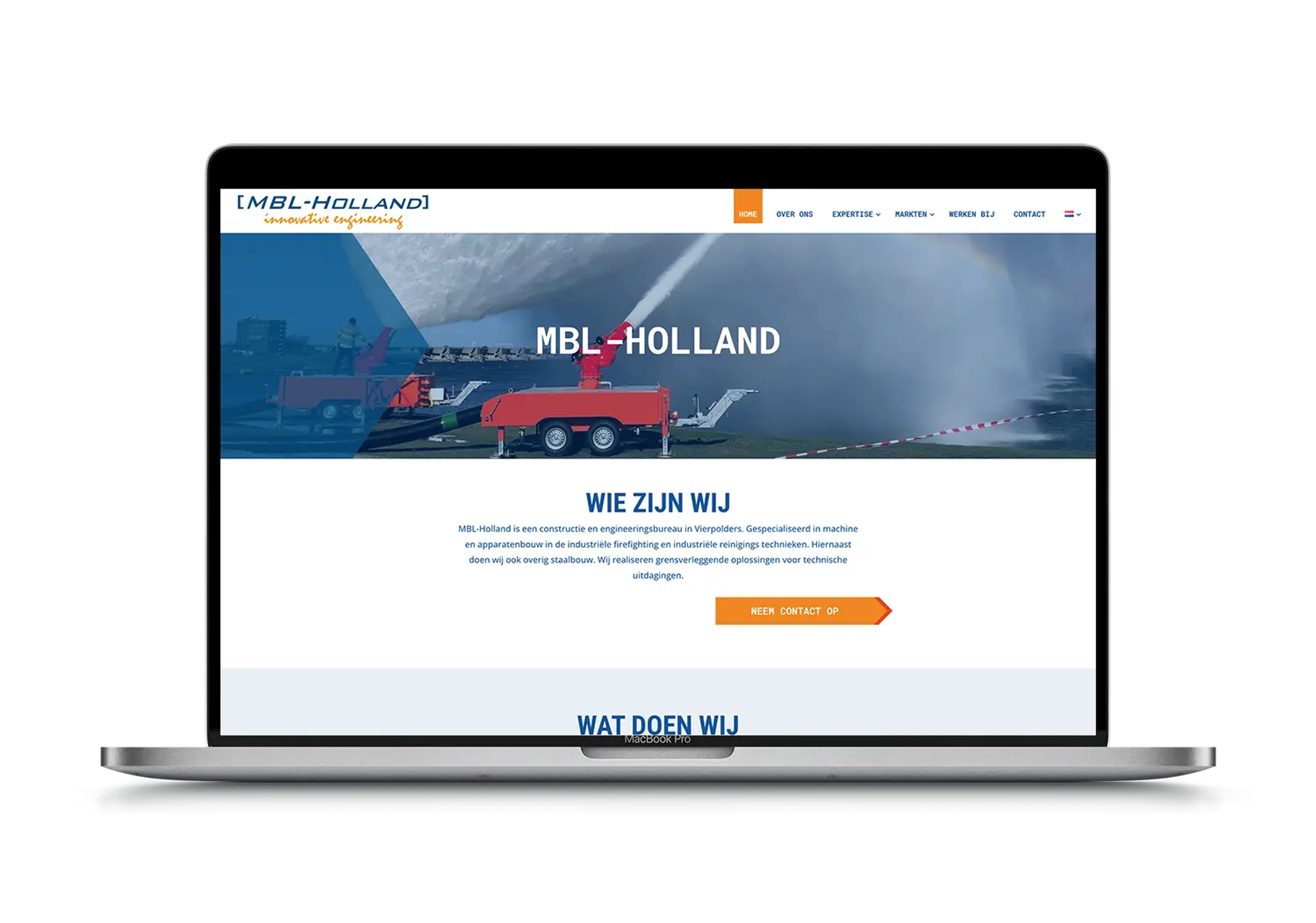 MBL-Holland – mockup