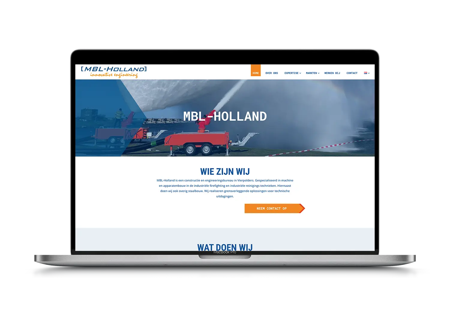 MBL-Holland – mockup