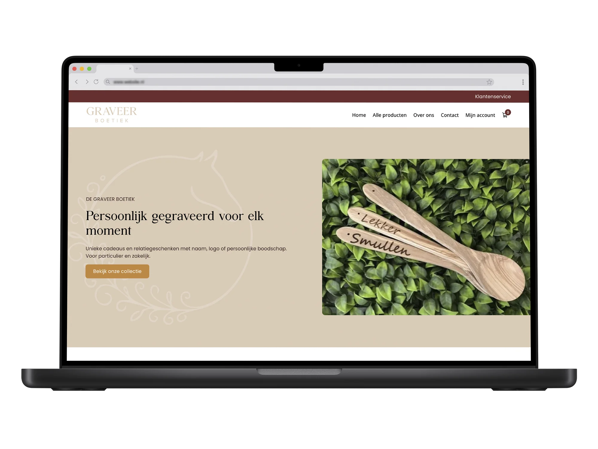 Graveerboetiek – mockup