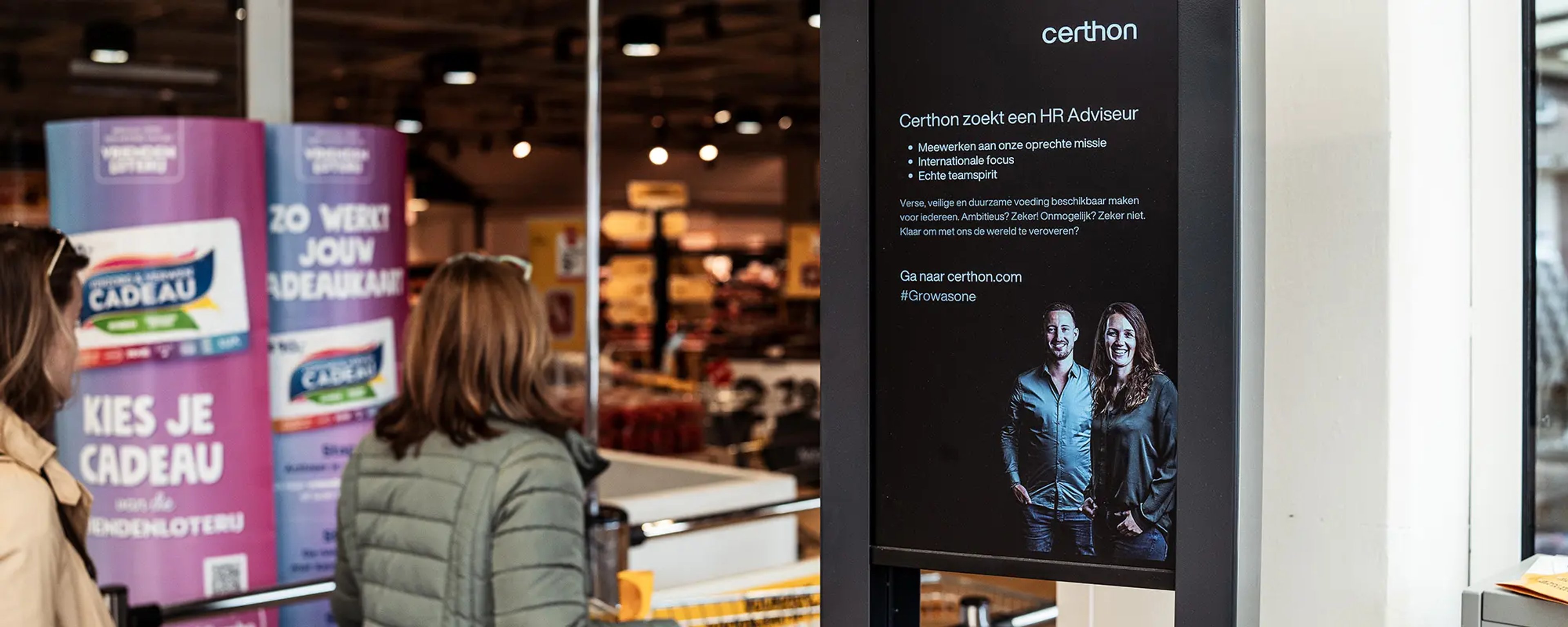 Retail reclame – header