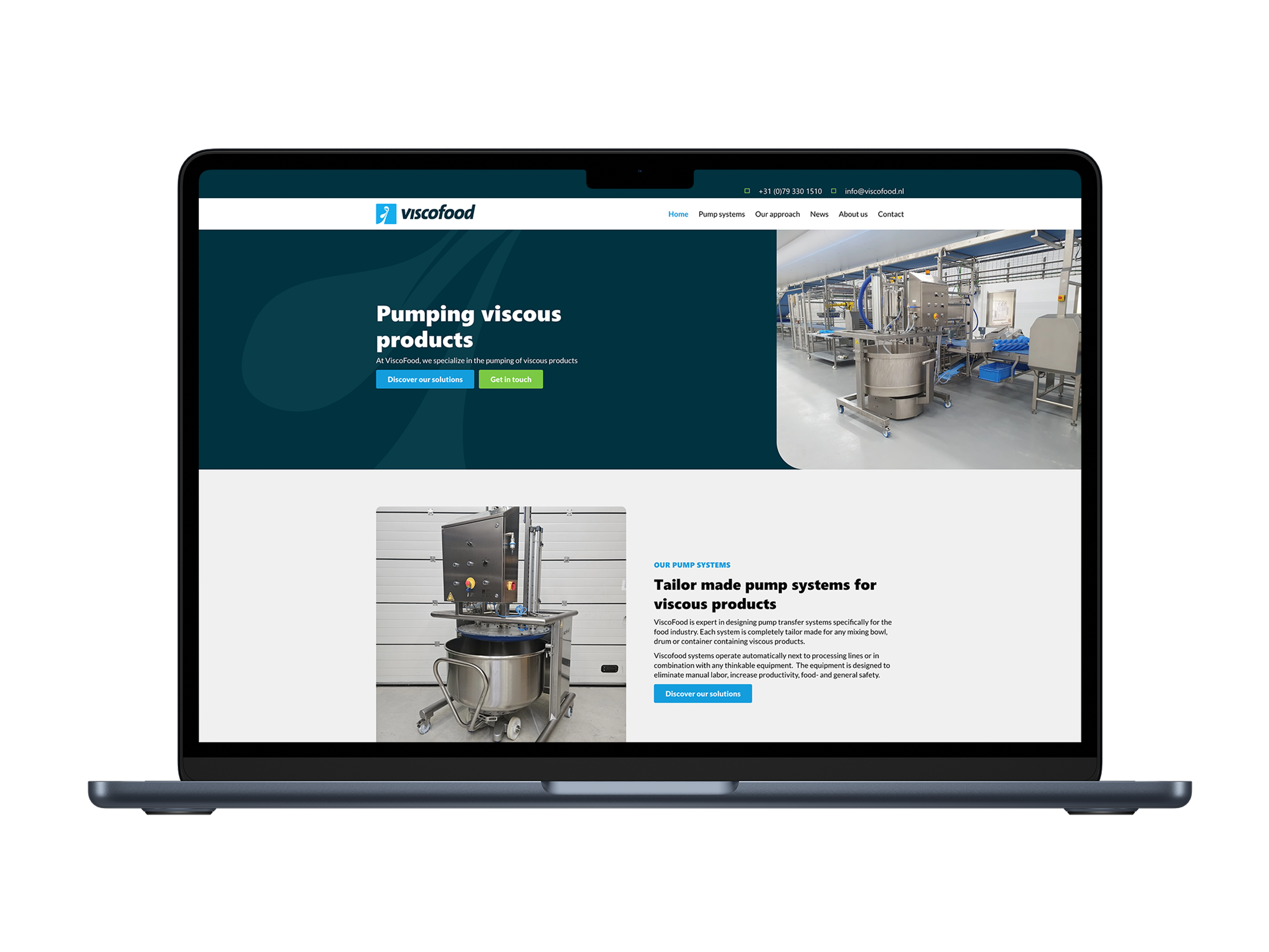 Viscofood – mockup