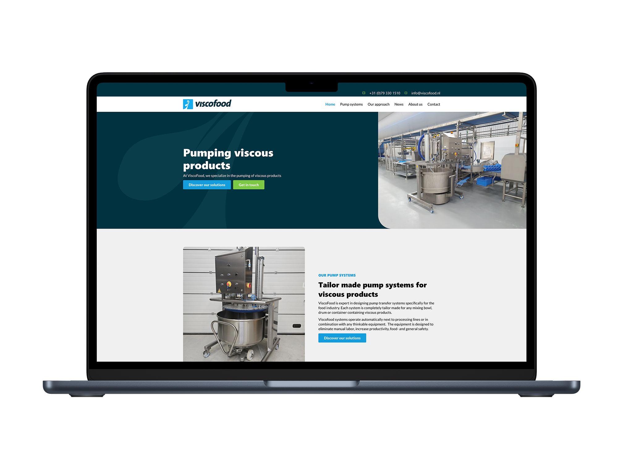 Viscofood – mockup