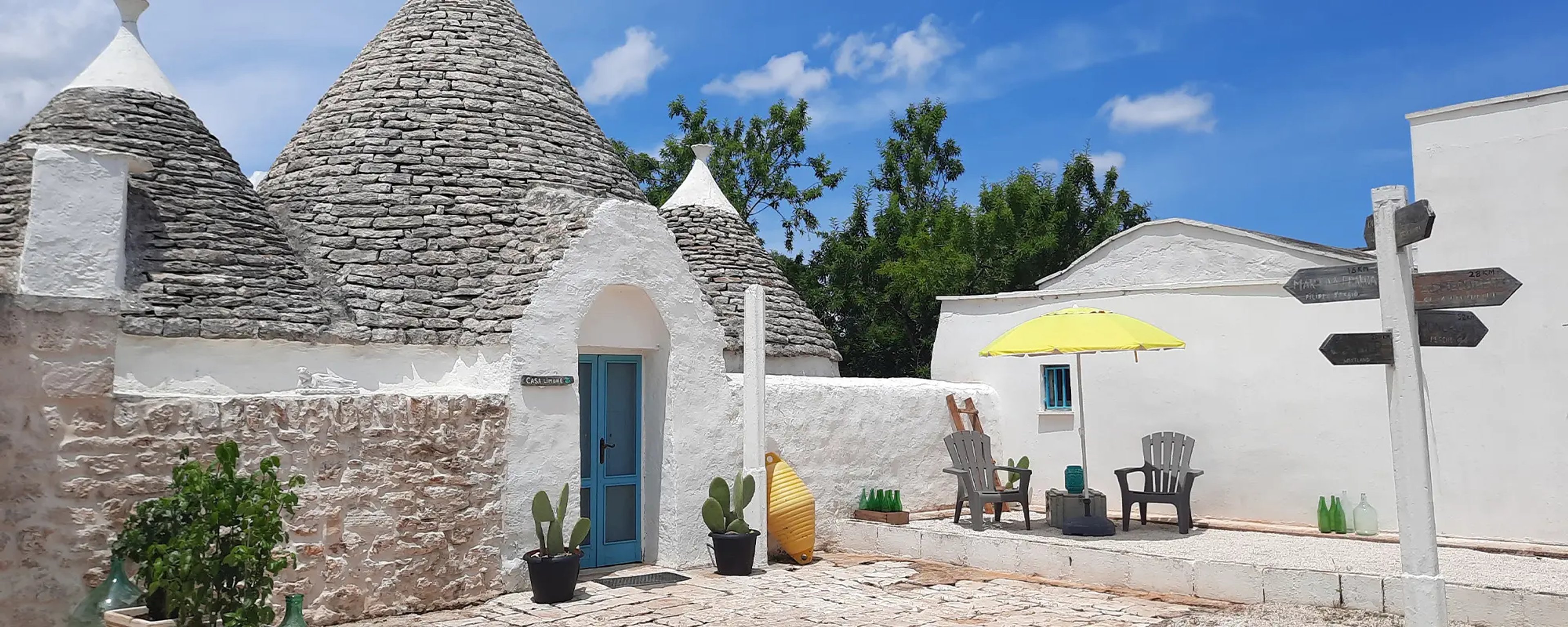 Casa Trullo Bianco – header