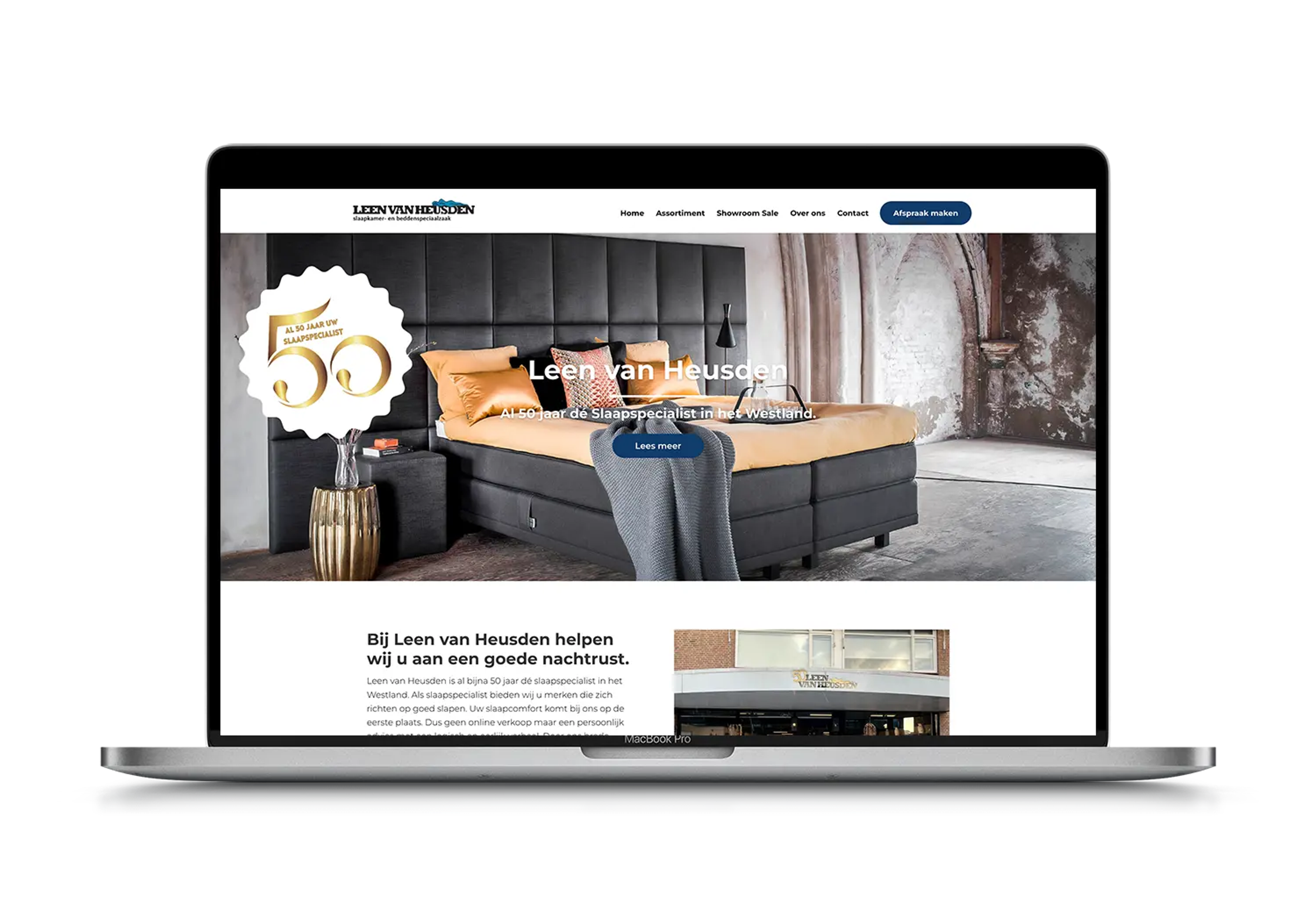 Leen van Heusden – mockup