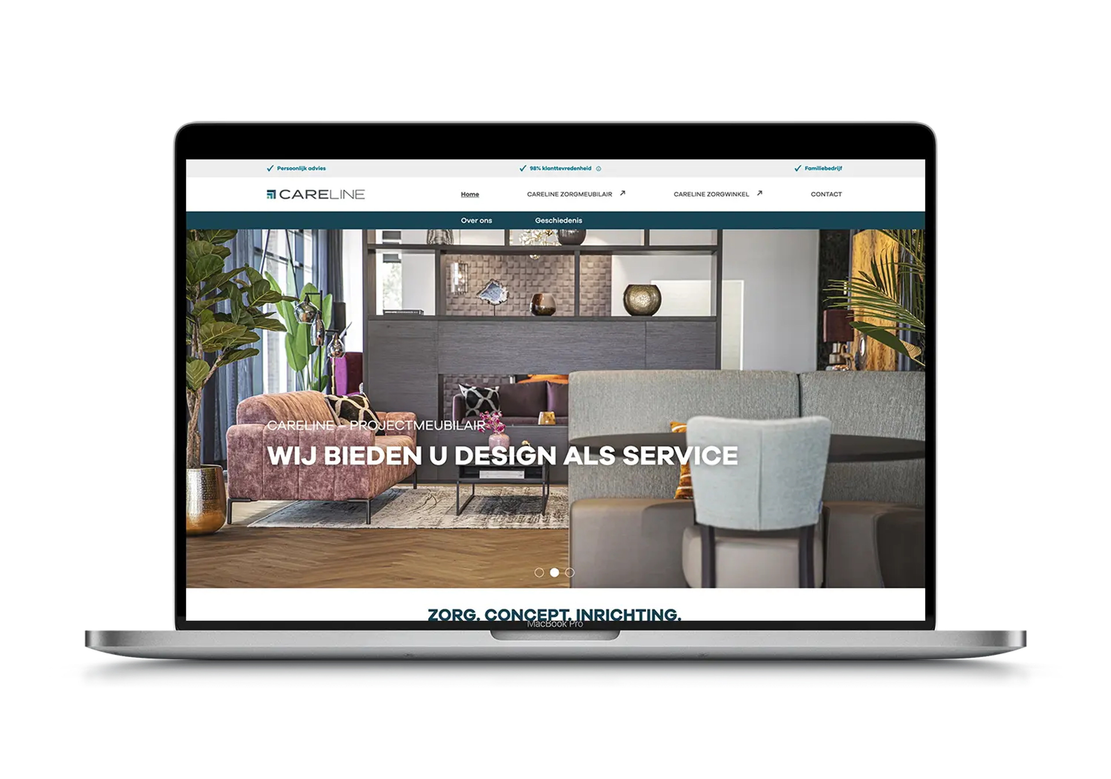 Careline – mockup