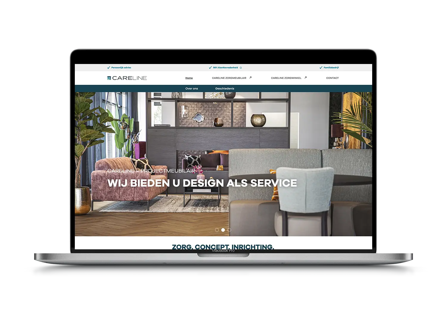 Careline – mockup