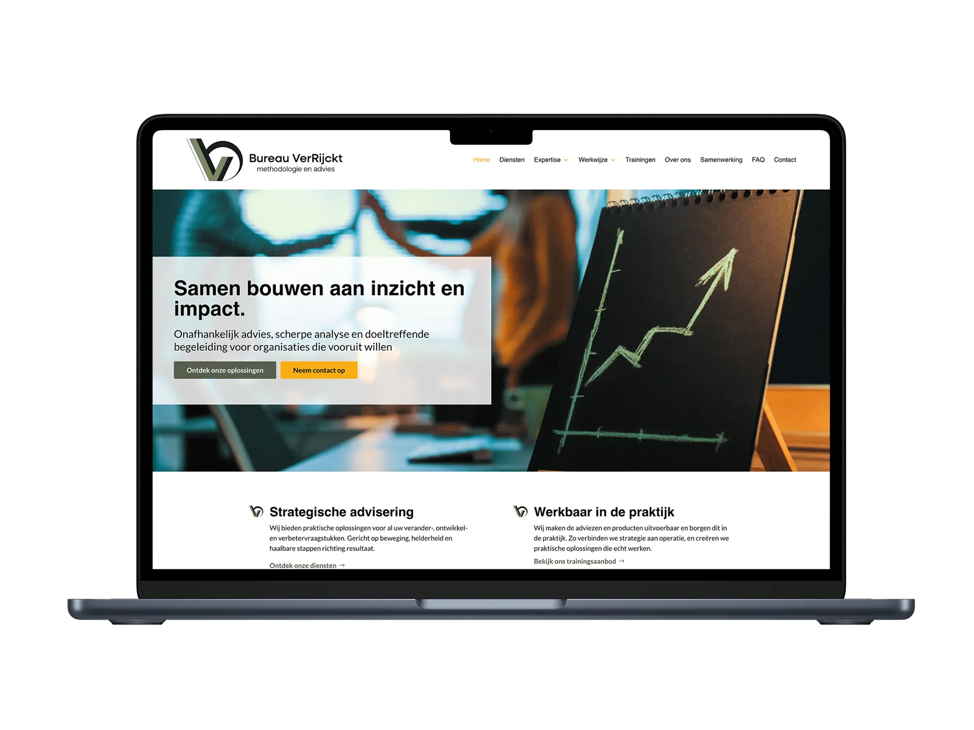 Bureau Verrijckt – mockup