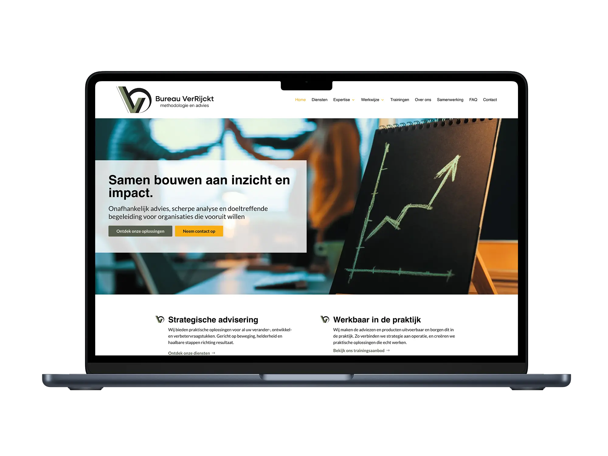 Bureau Verrijckt – mockup