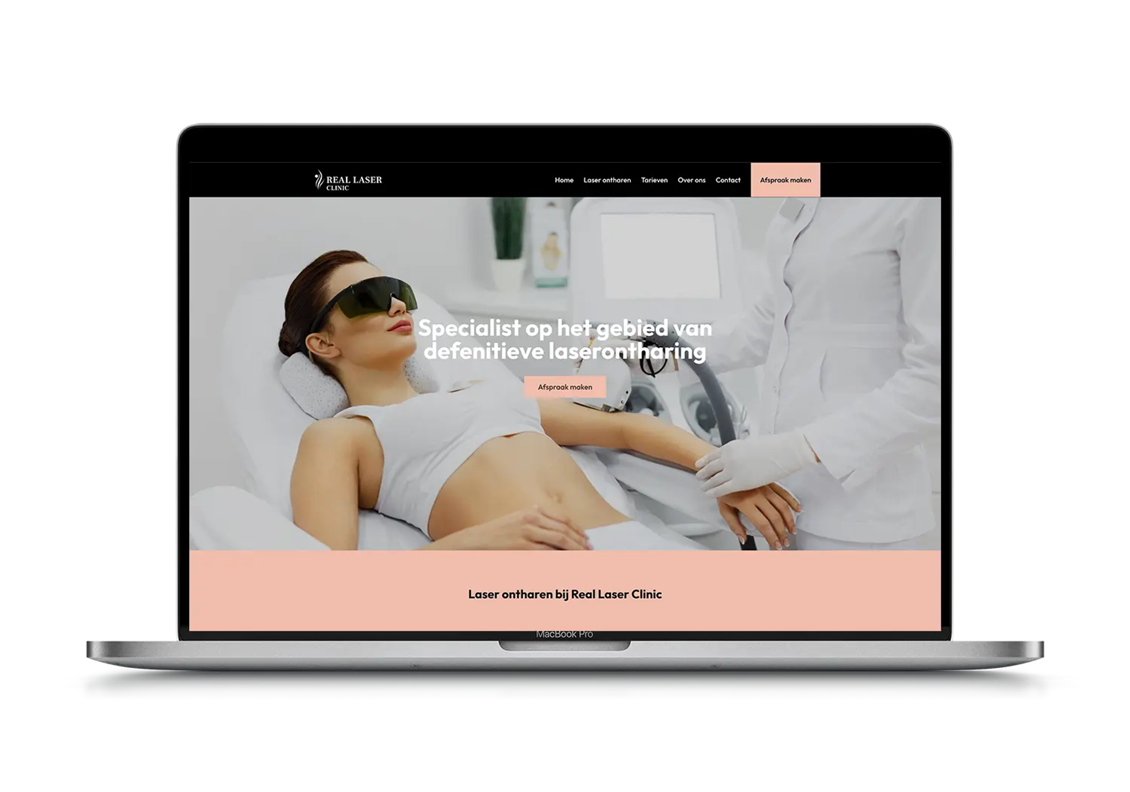 Beauty & Welzijn – mockup