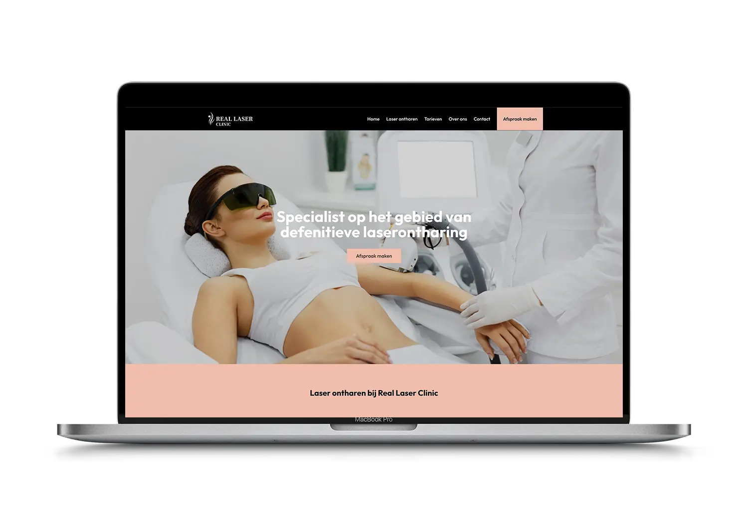 Beauty & Welzijn – mockup