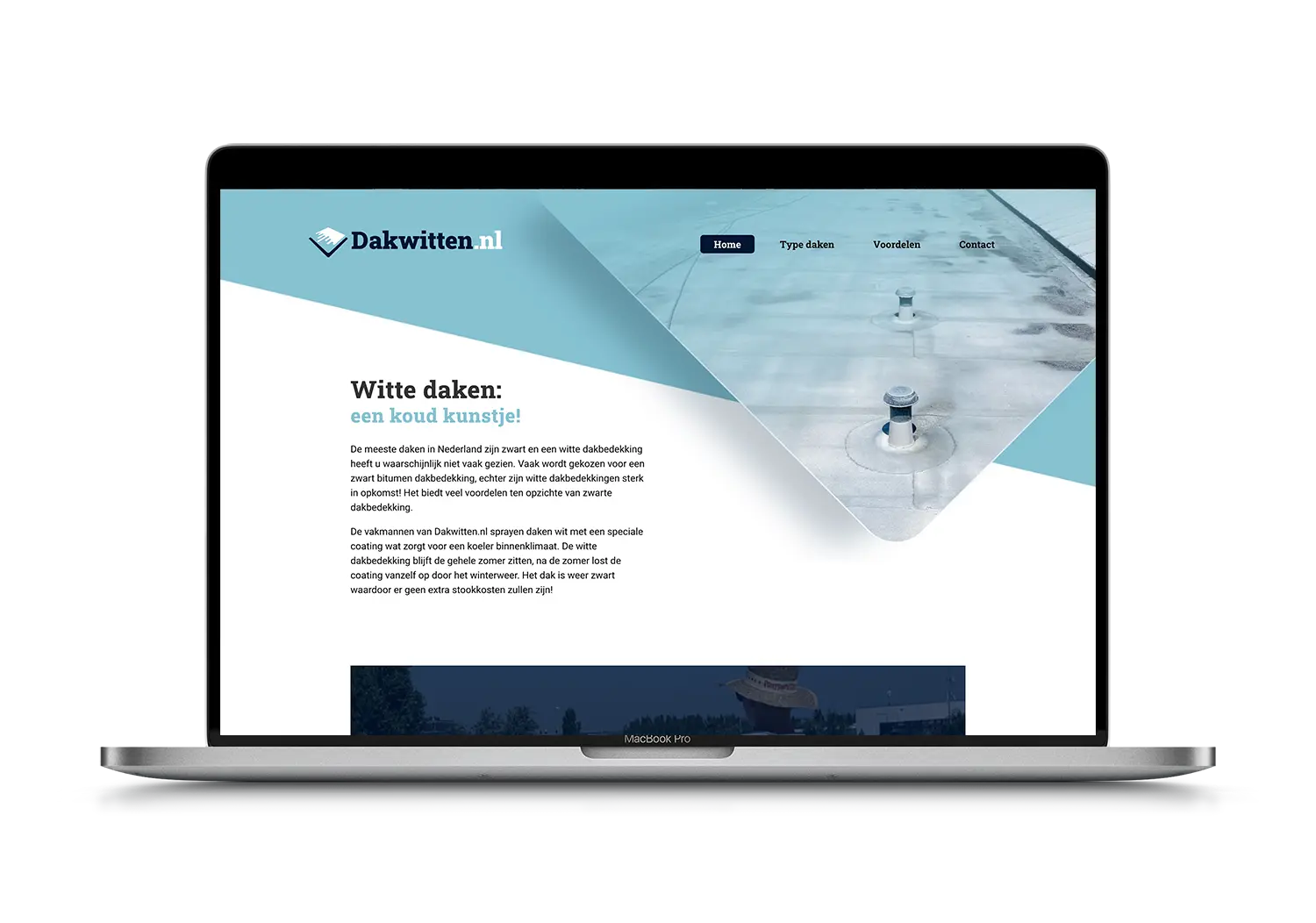 Dakwitten – mockup