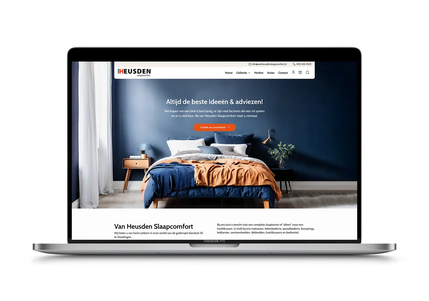 Van Heusden – mockup