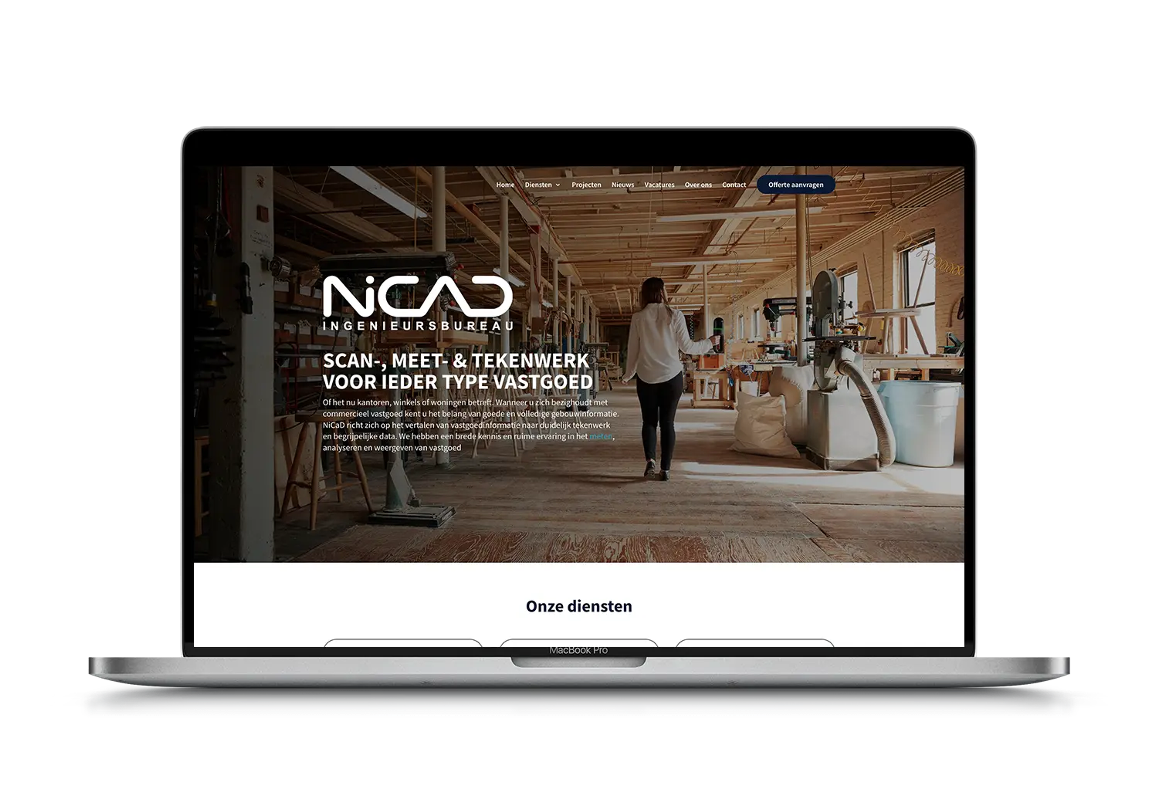 Nicad – mockup