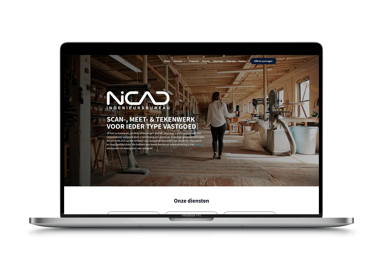 Nicad – mockup