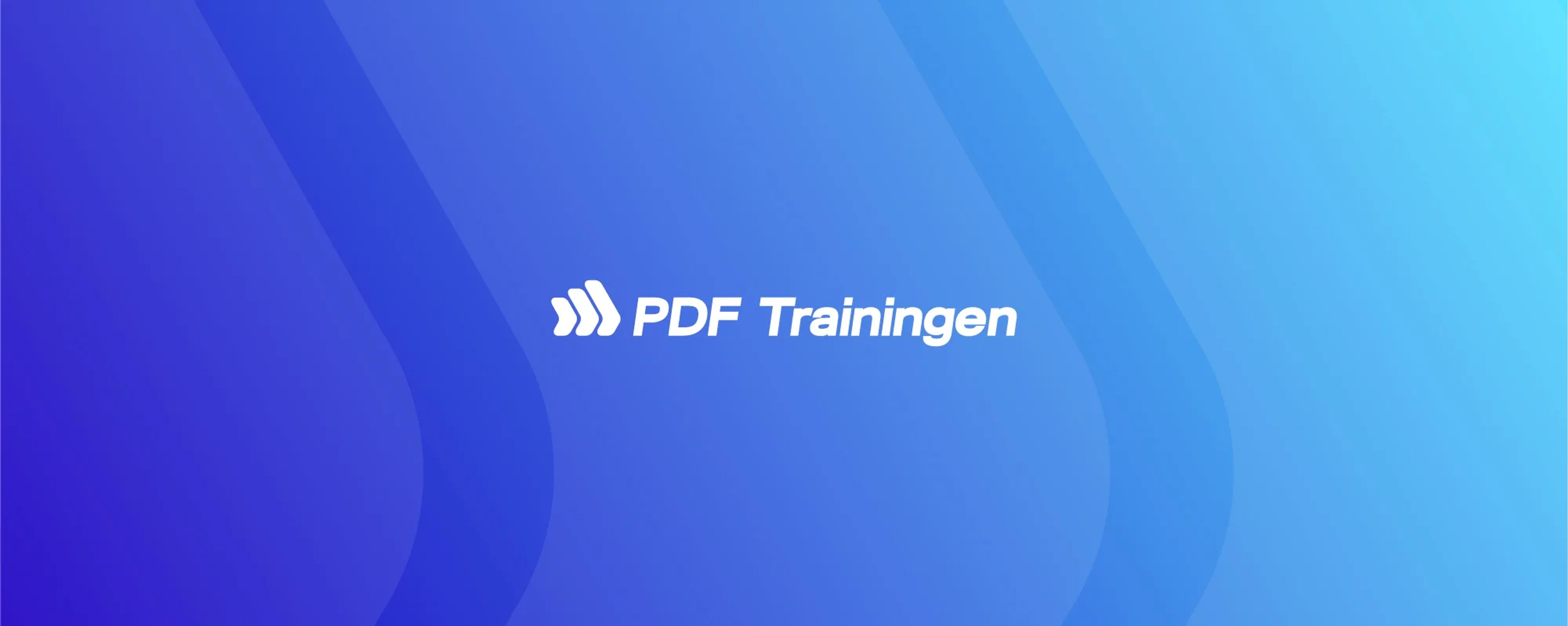 PDF Trainingen – header