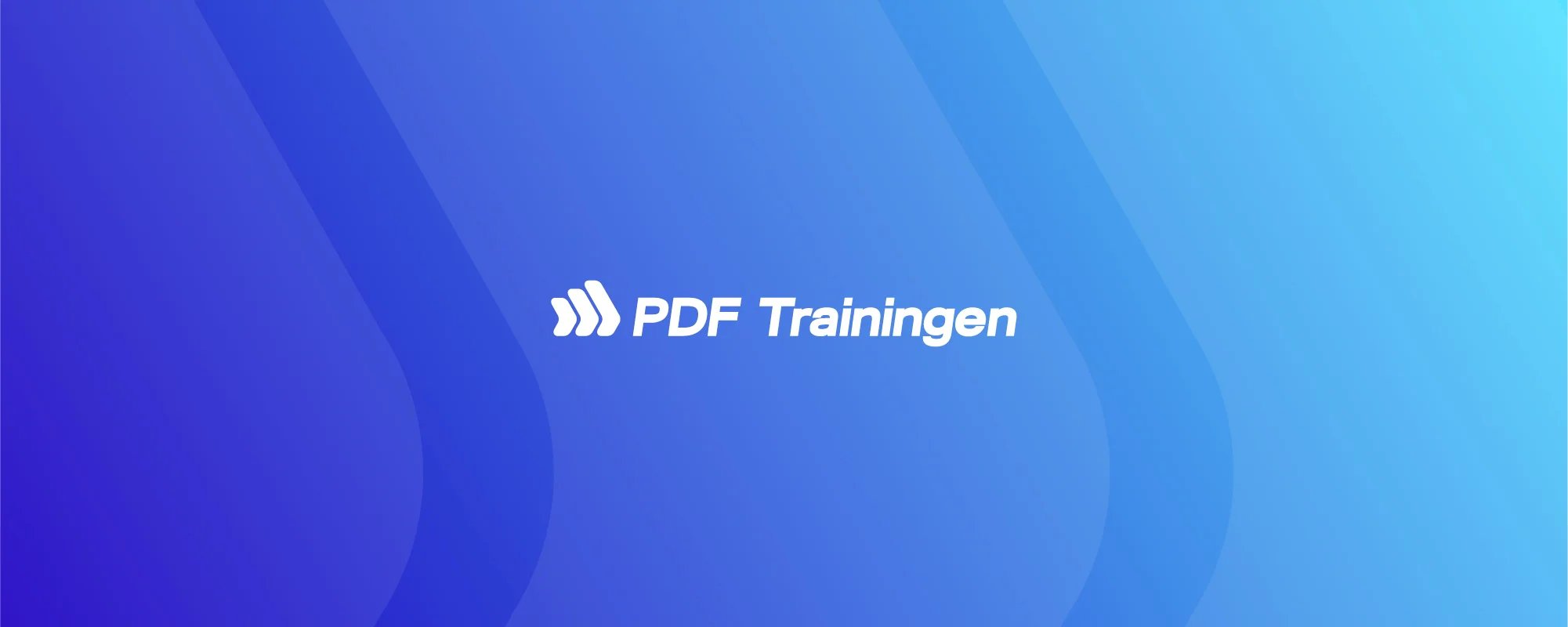 PDF Trainingen – header