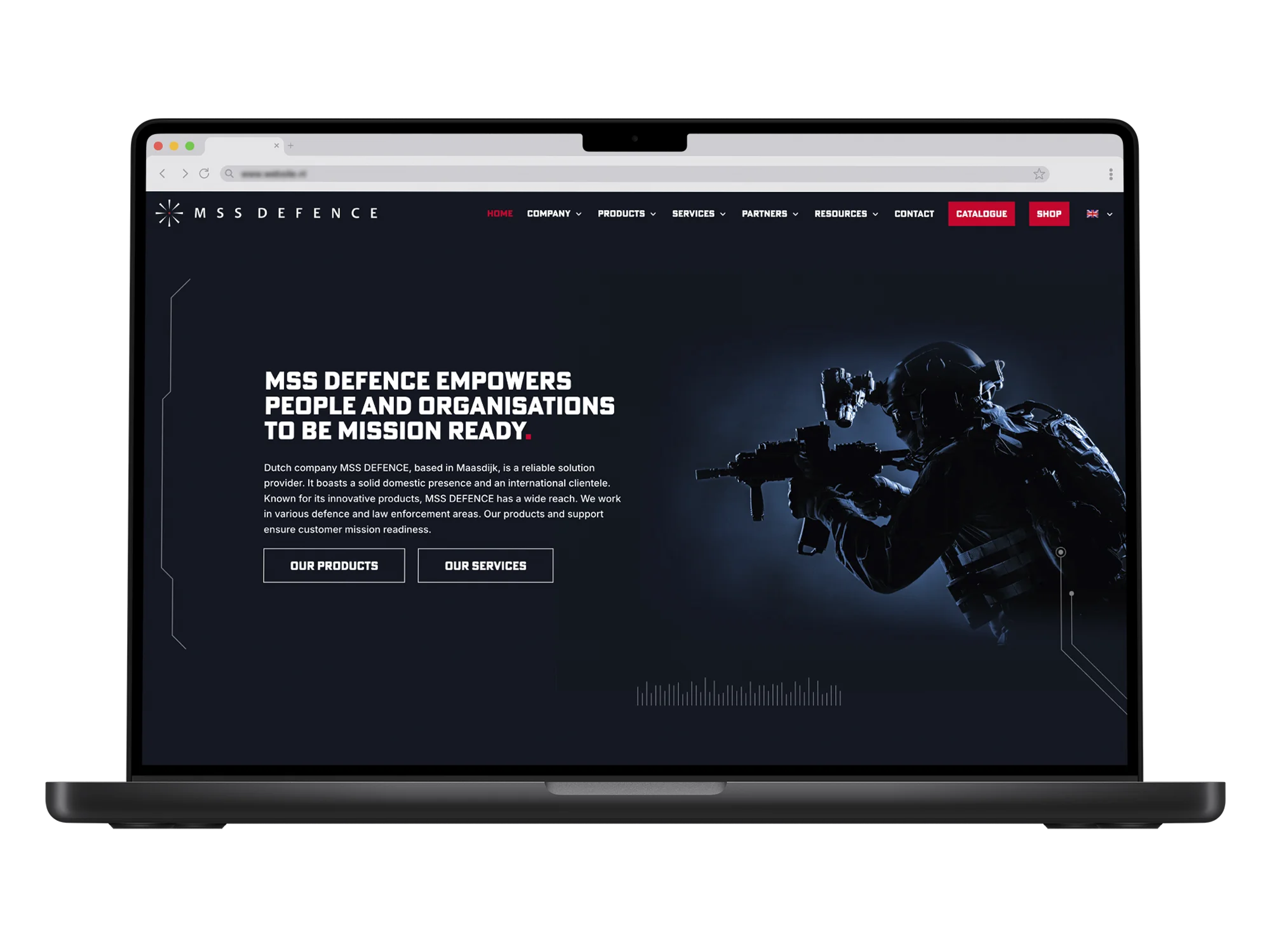 MSS Defence – mockup
