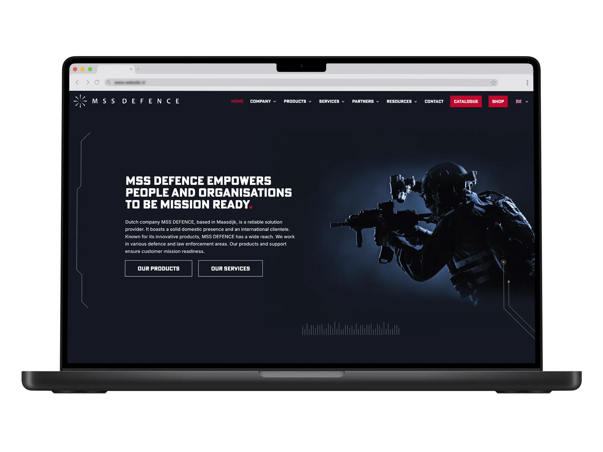 MSS Defence – mockup