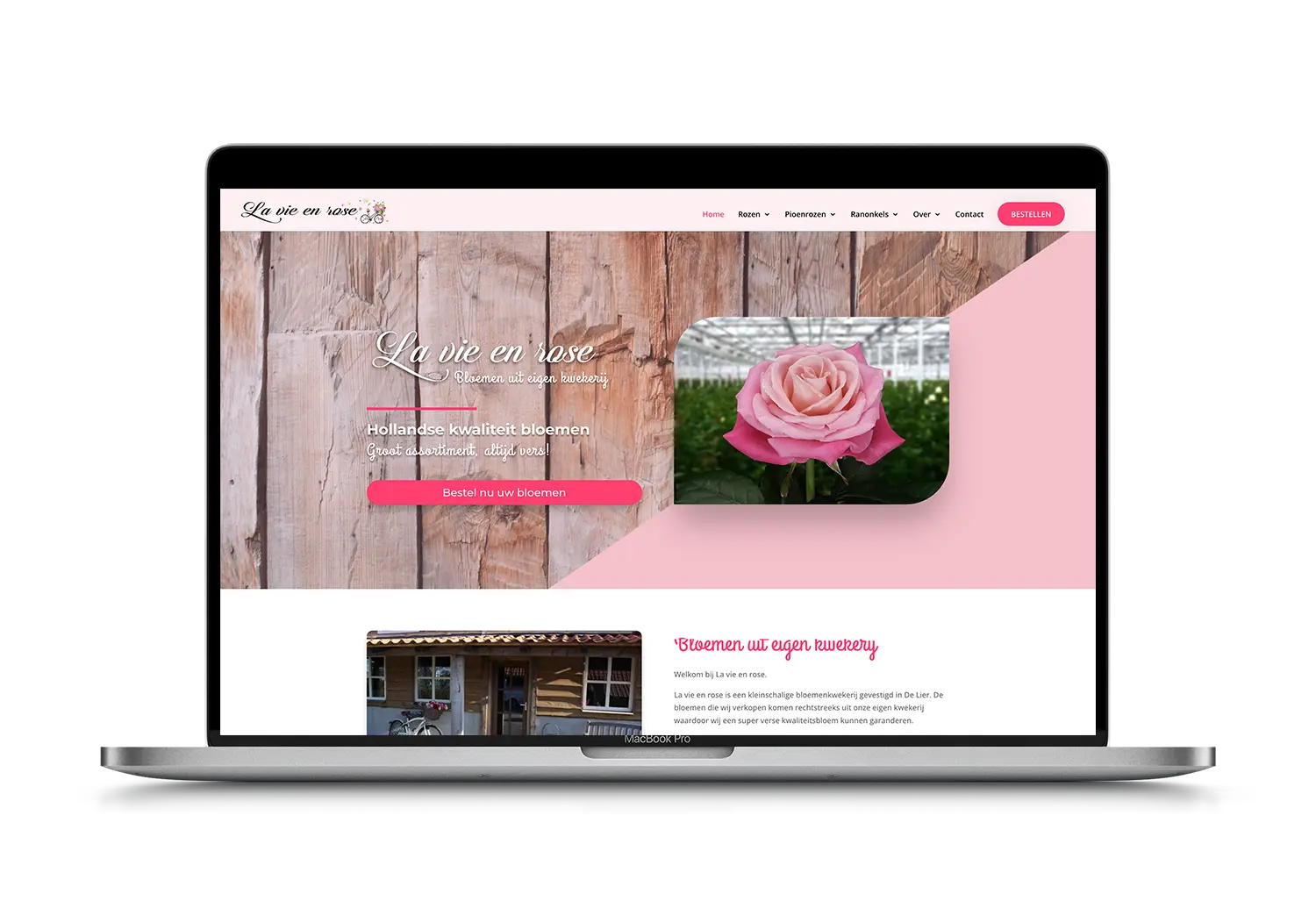 La Vie en Rose – mockup