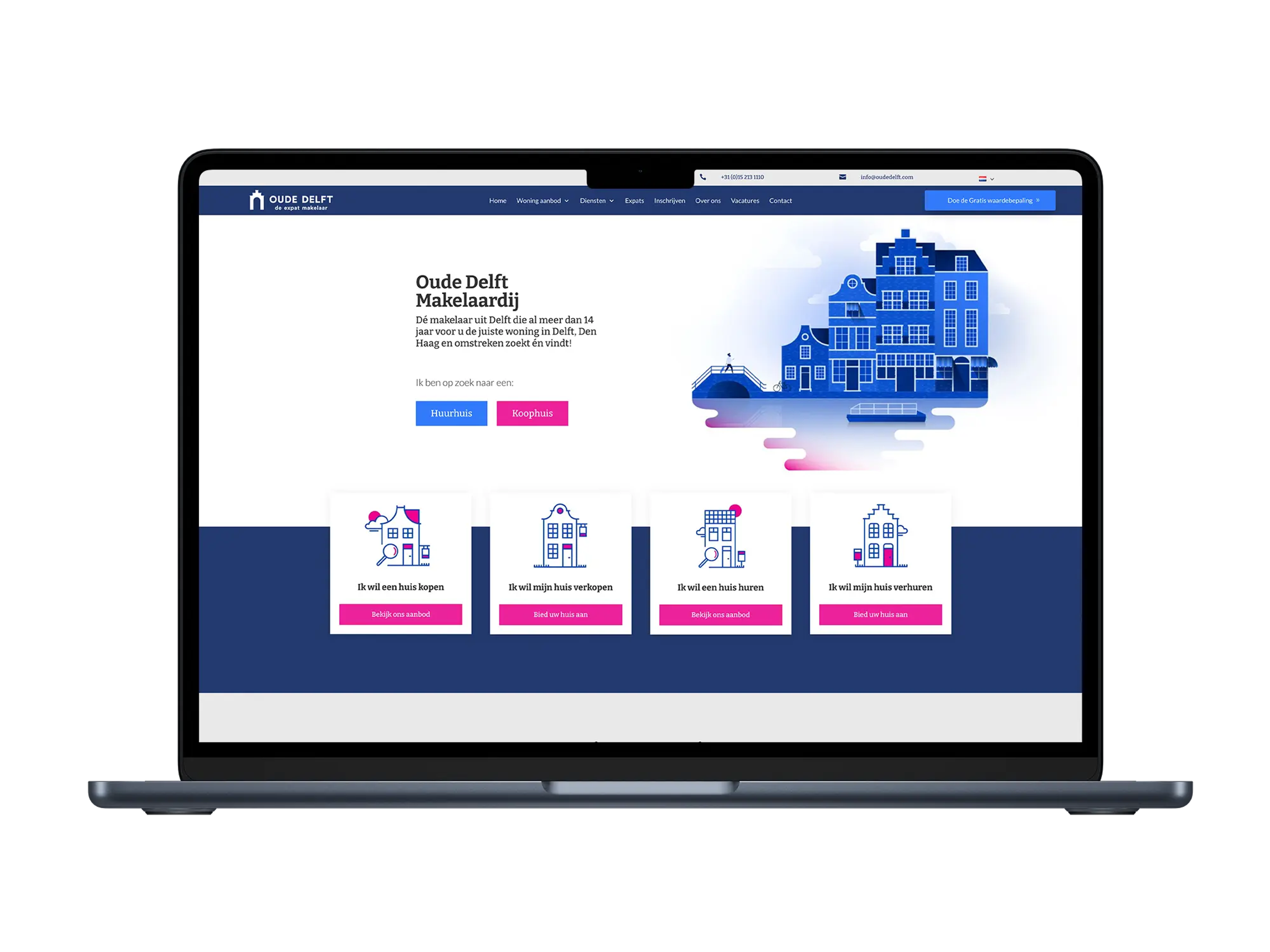Makelaardij en Vastgoed – mockup