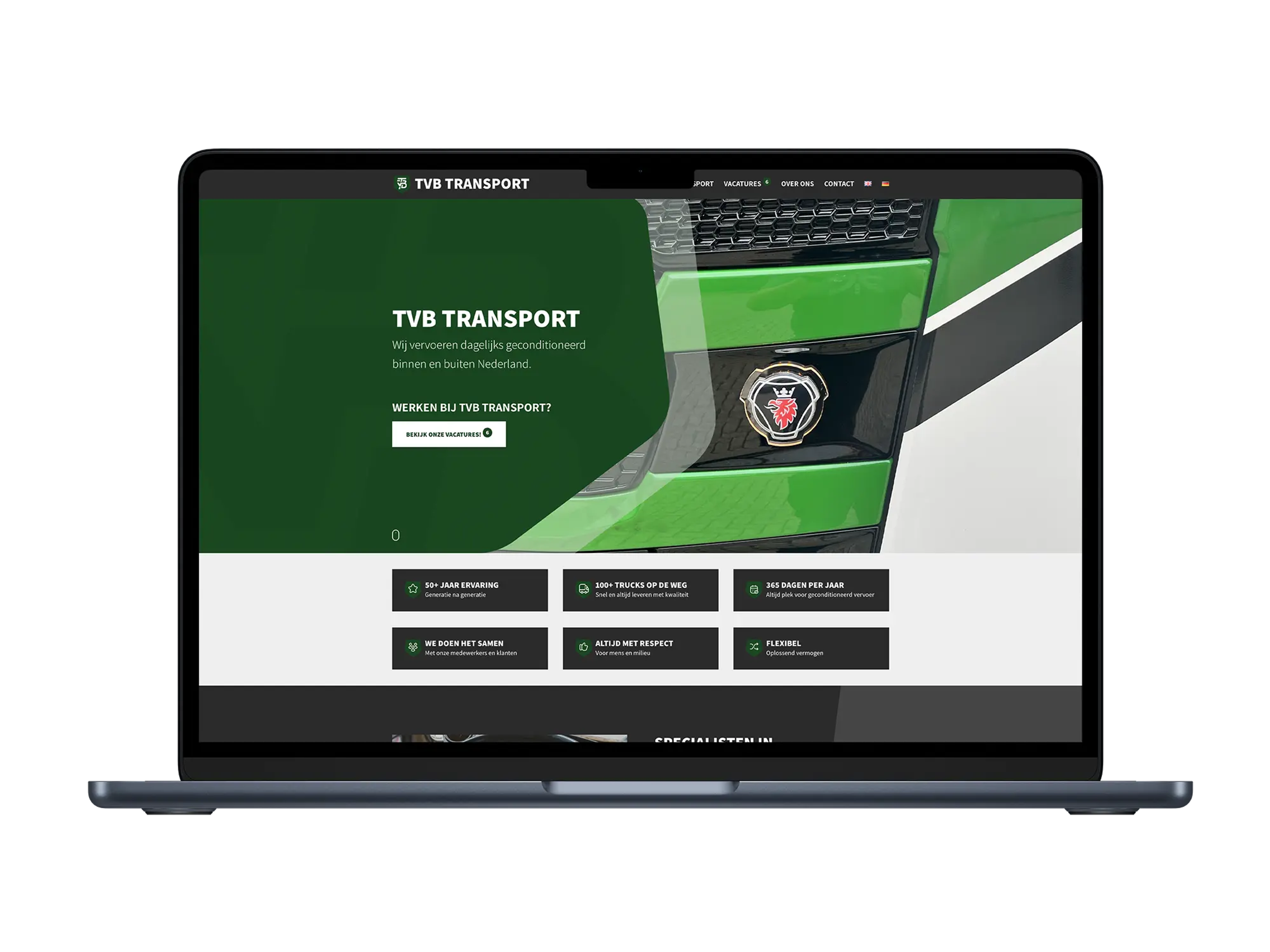 Transport – mockup