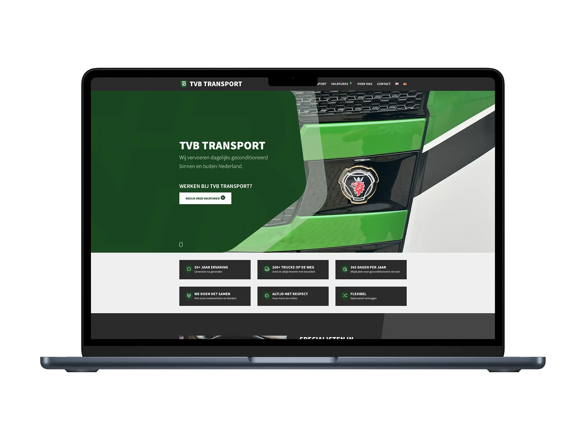 Transport – mockup