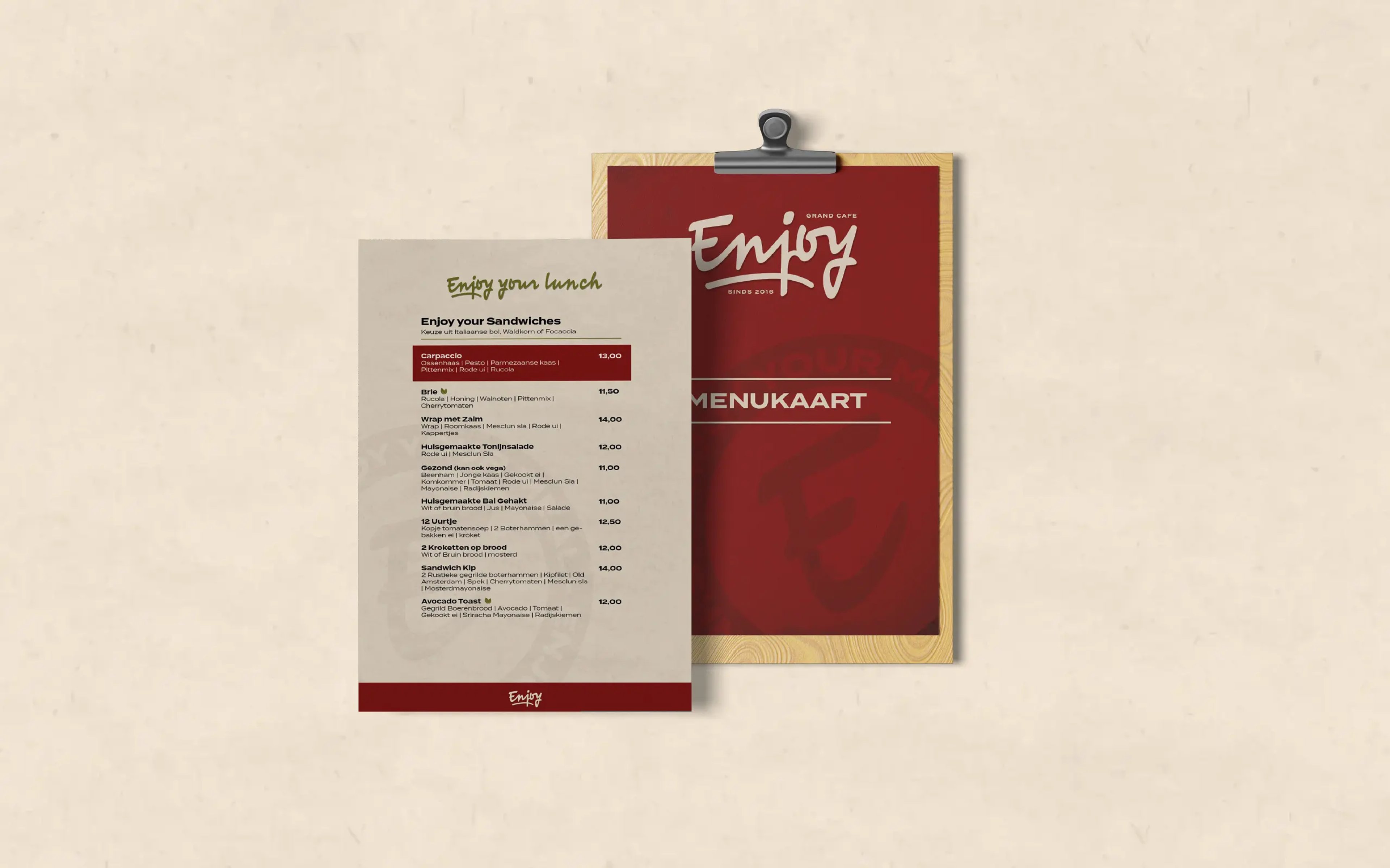 Grand café Enjoy – visual 3