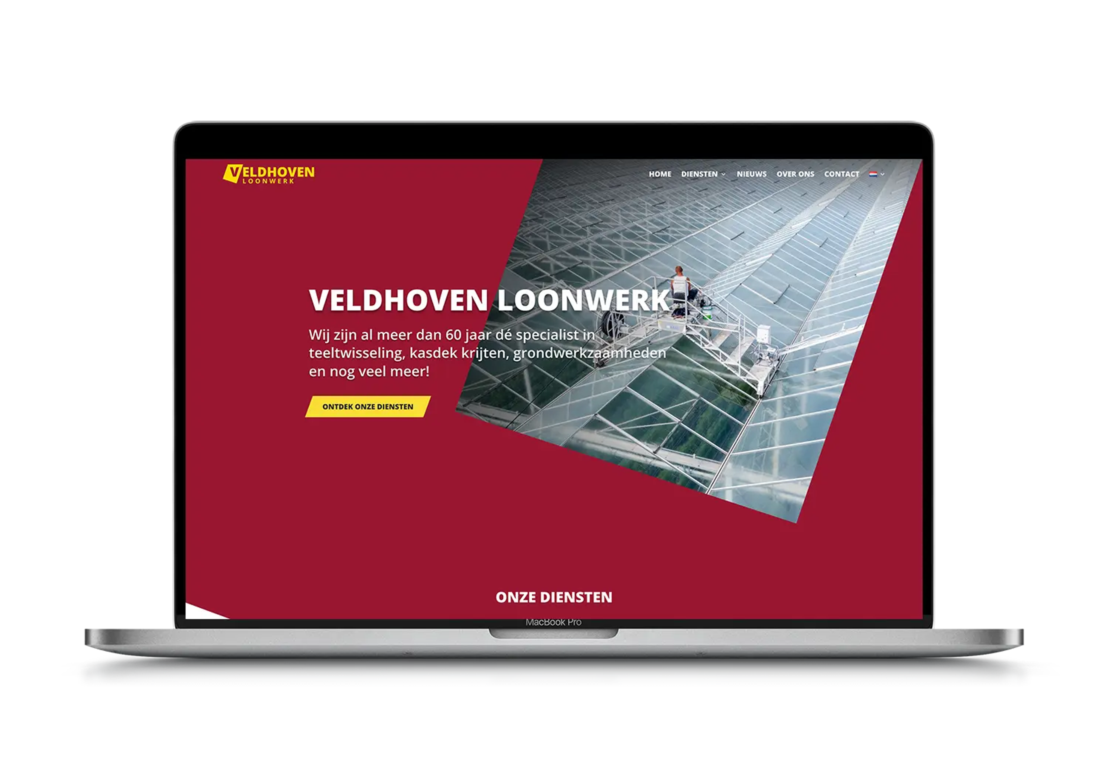 Veldhoven Loonwerk – mockup