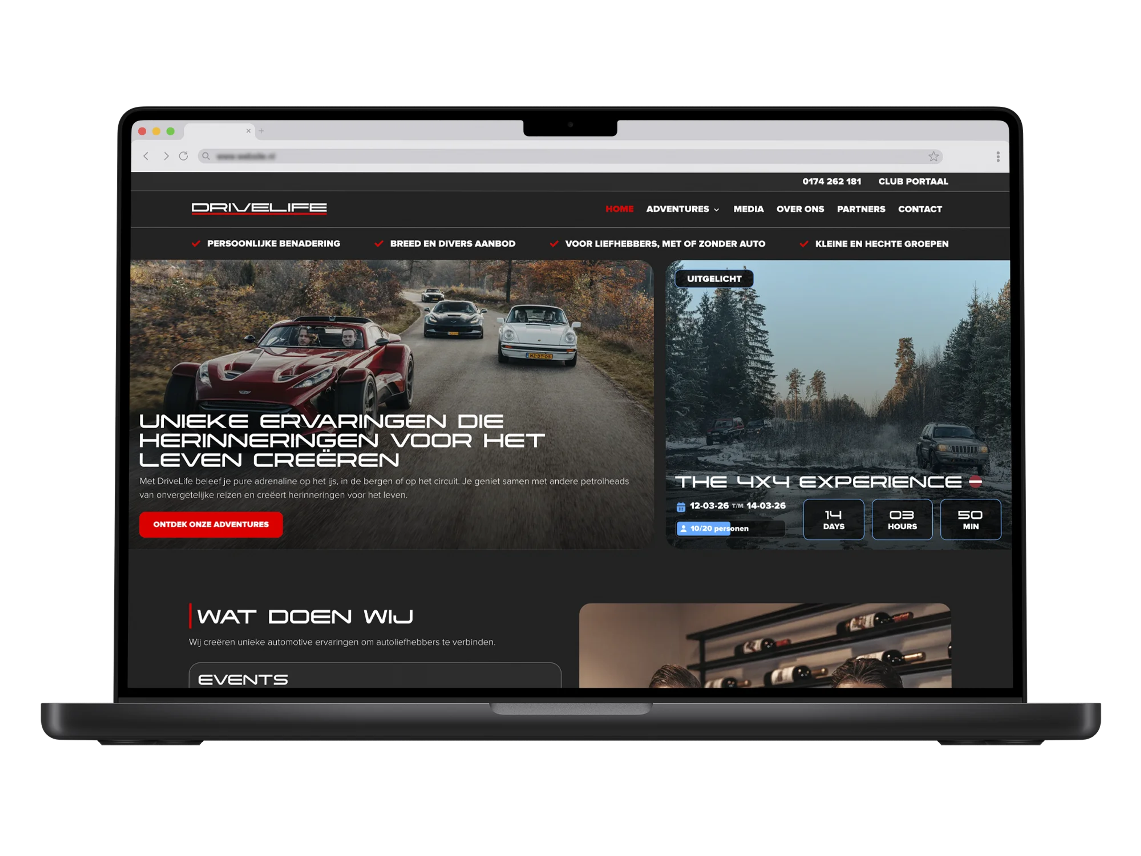 Drivelife – mockup