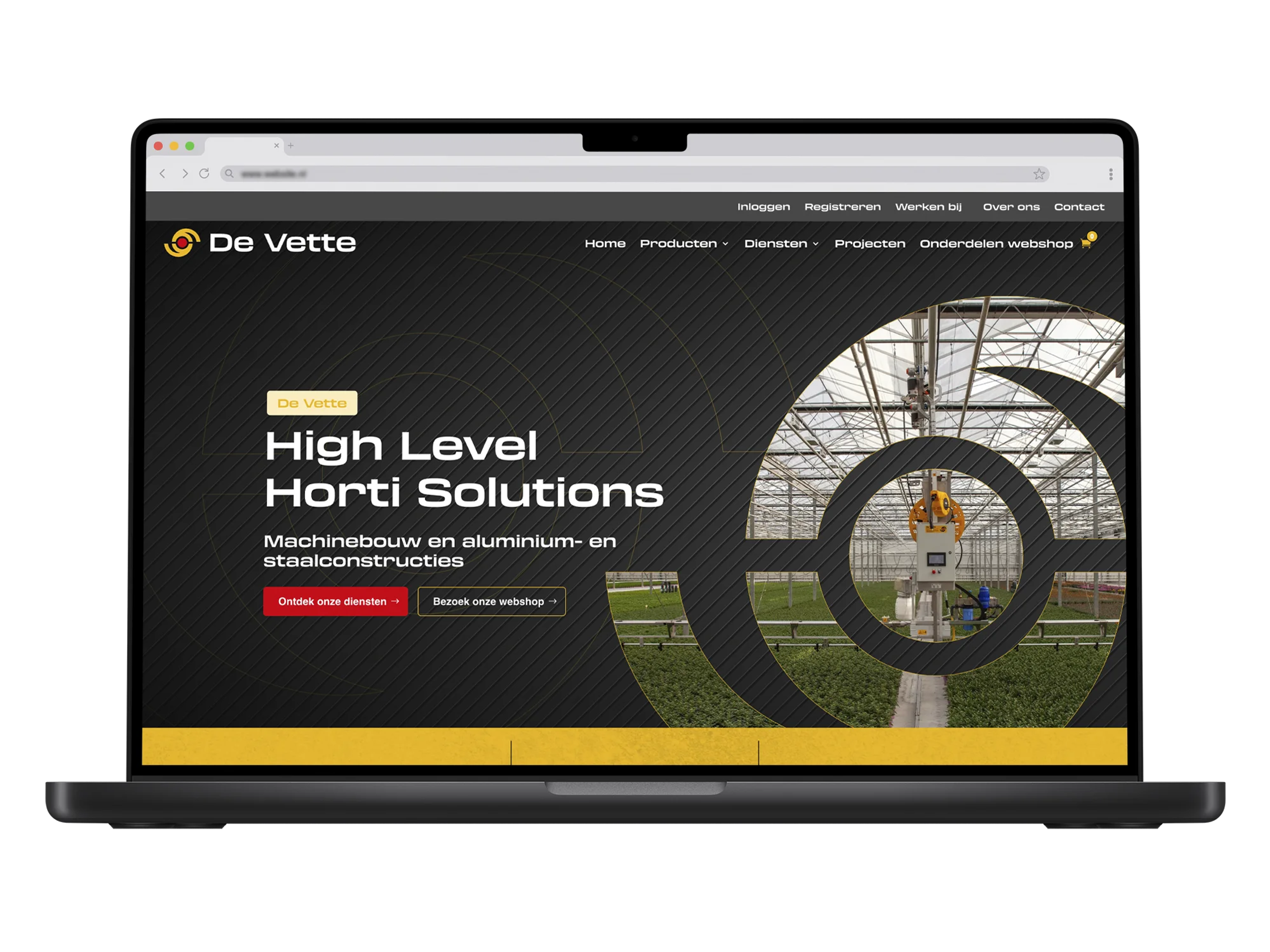 De Vette – mockup