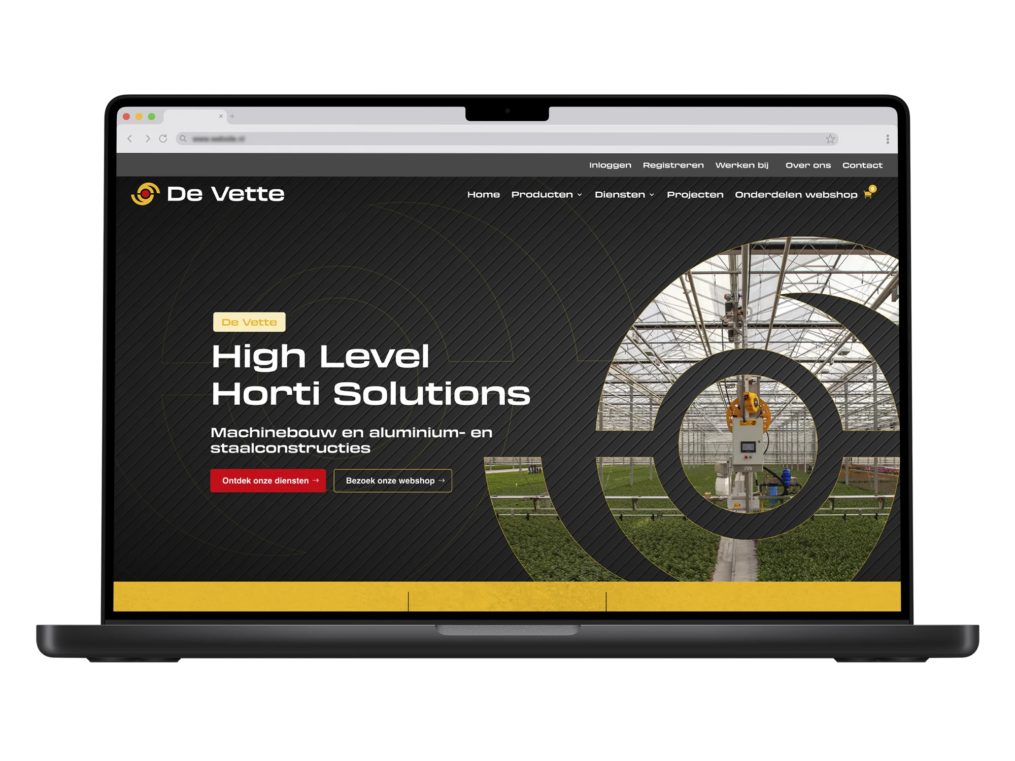 De Vette – mockup
