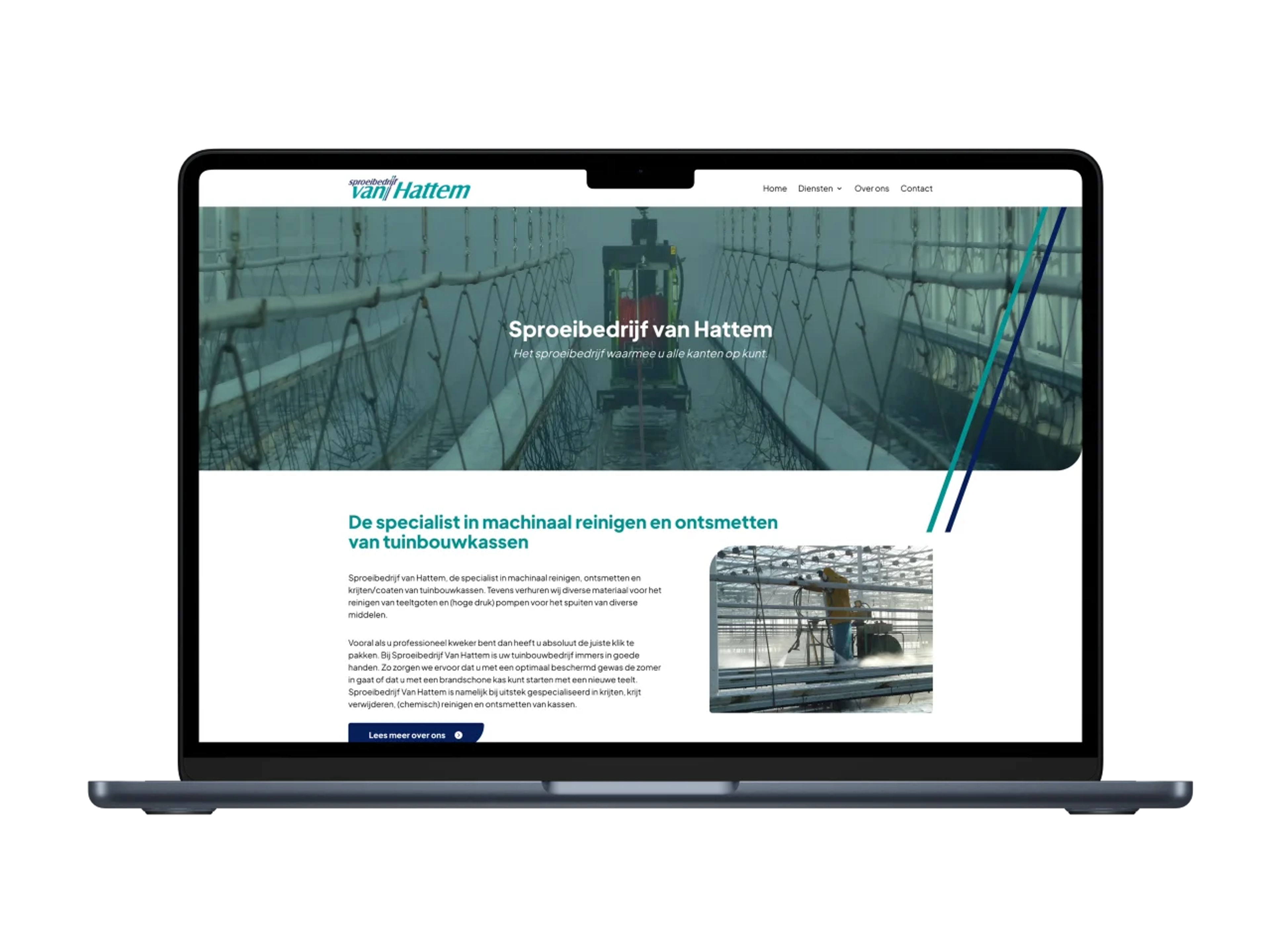 Van Hattem – mockup
