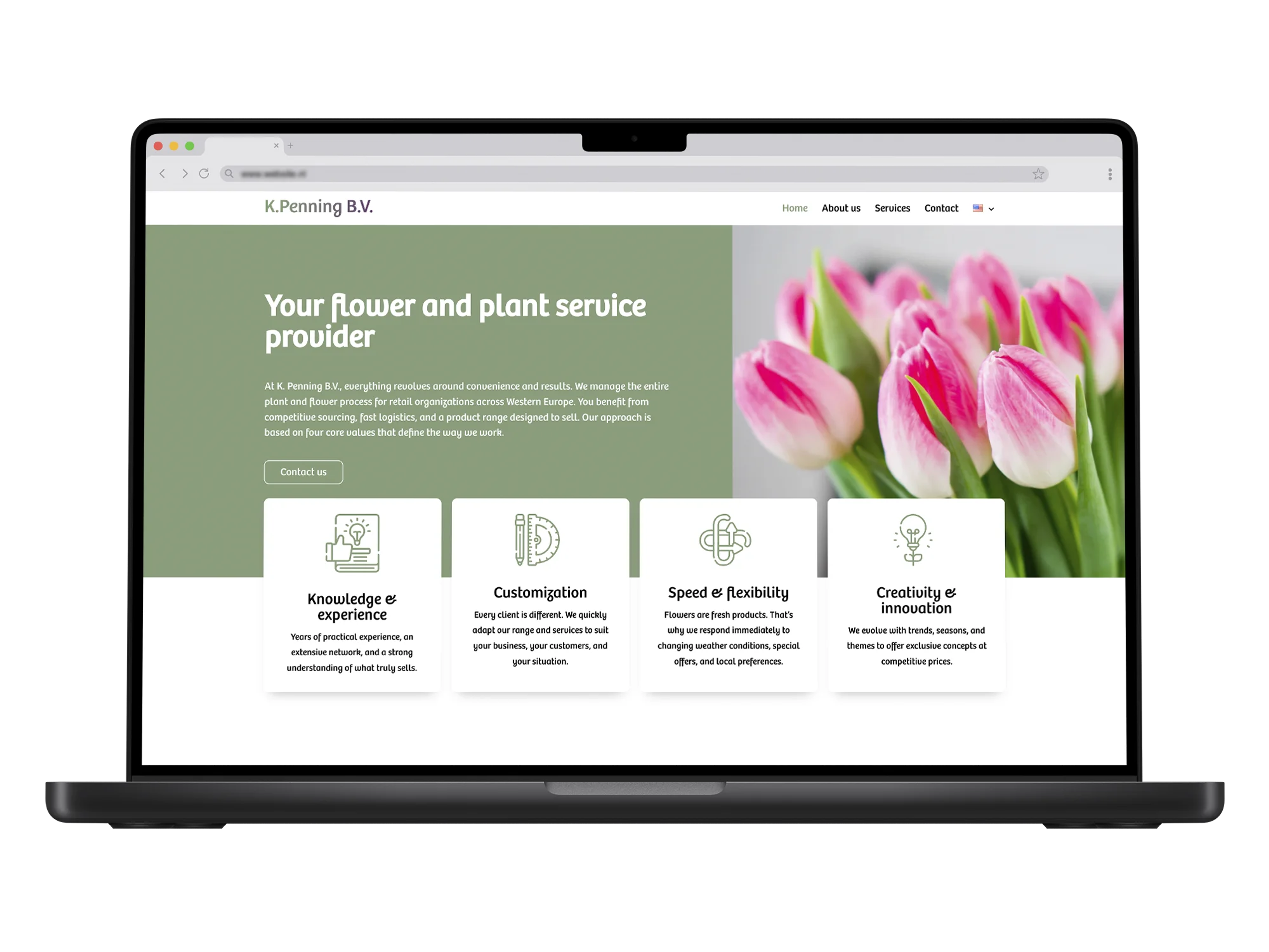 Kpenning – mockup