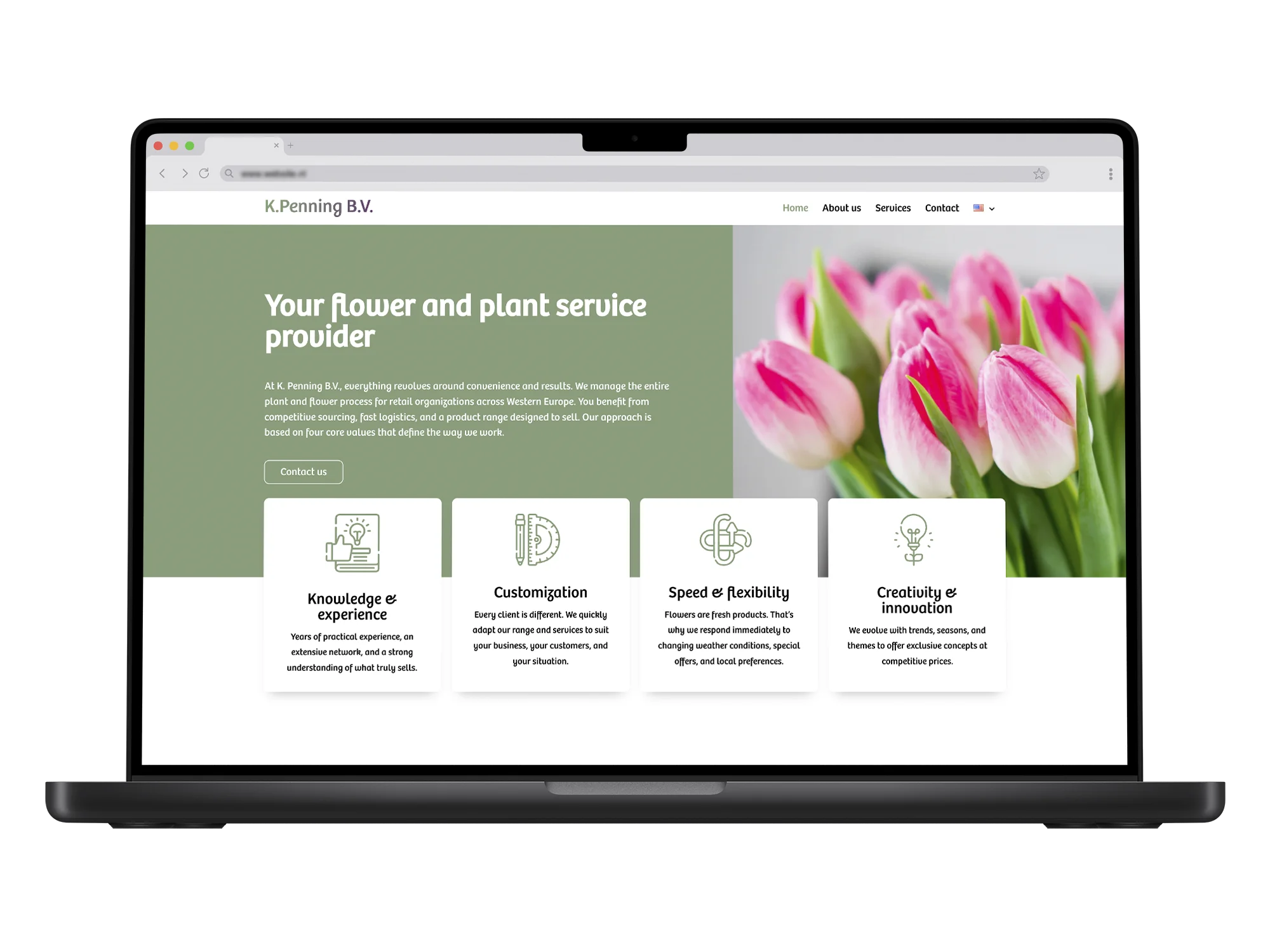 Kpenning – mockup