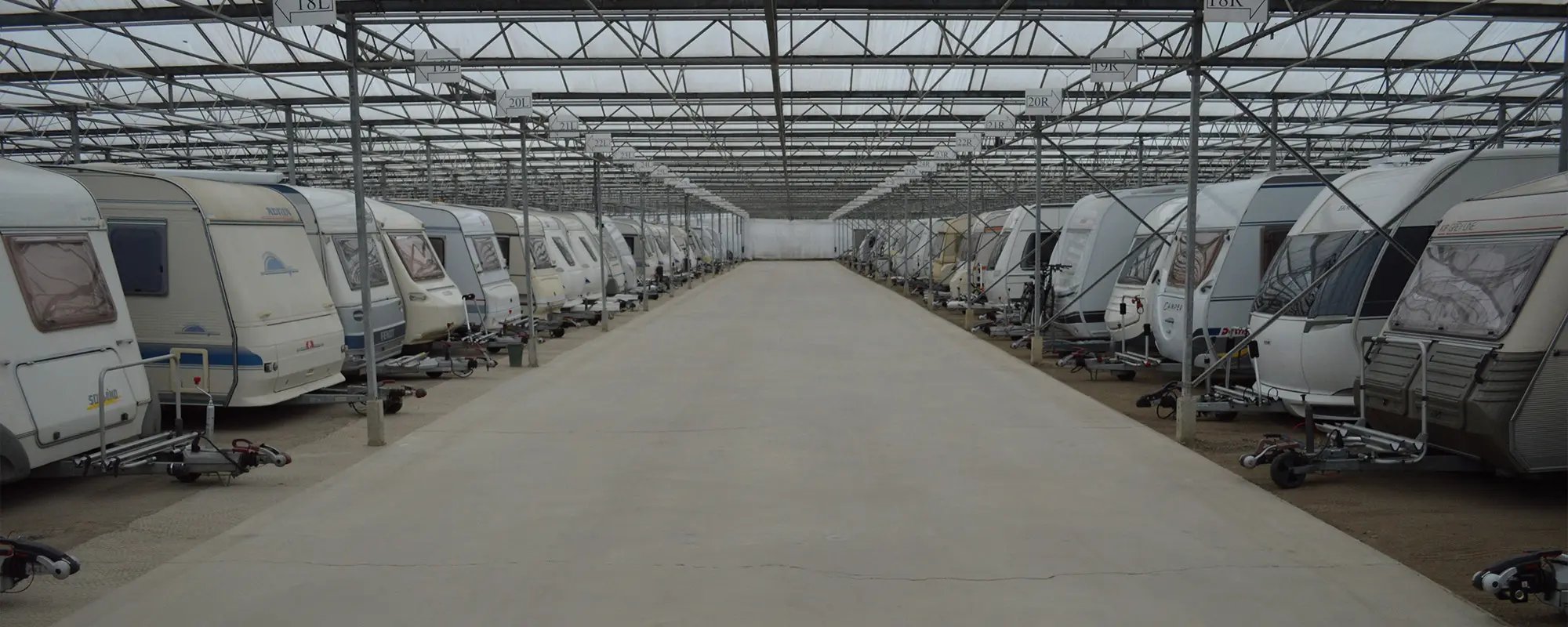 Caravanstalling Maarel – header