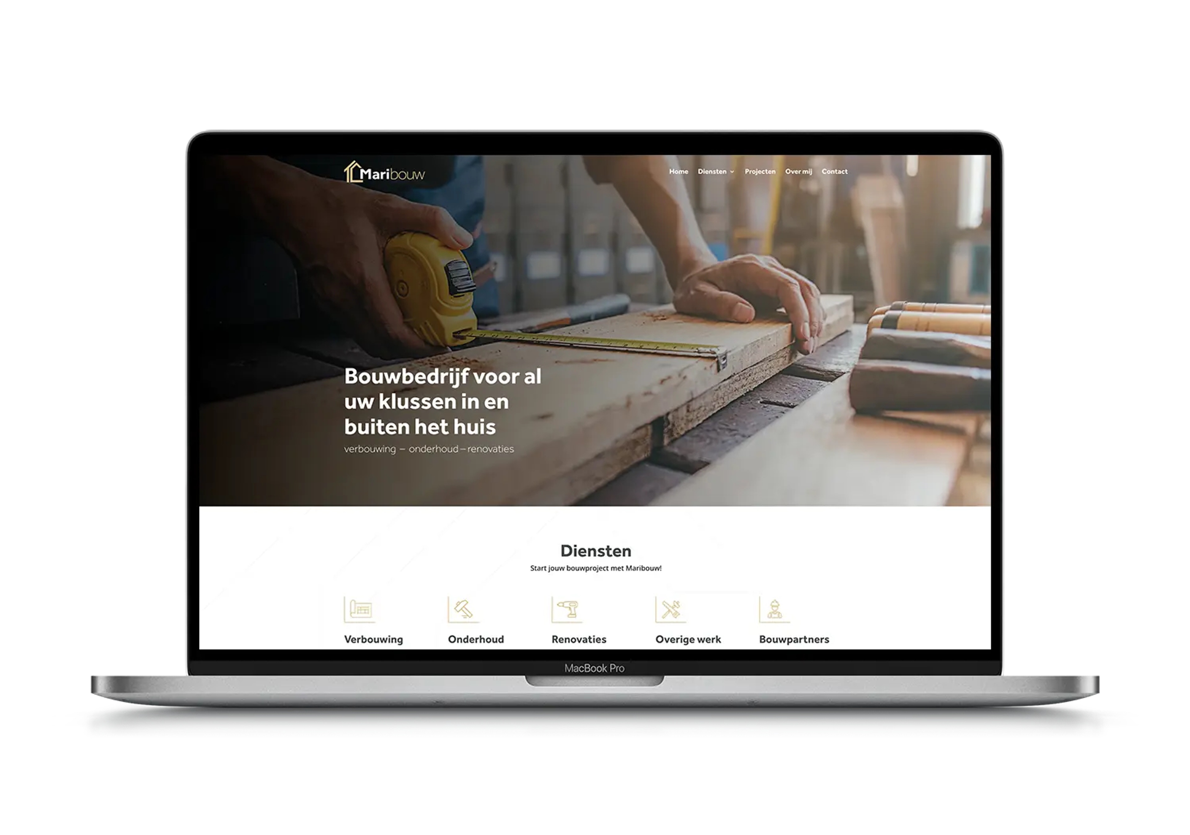 Bouw – mockup