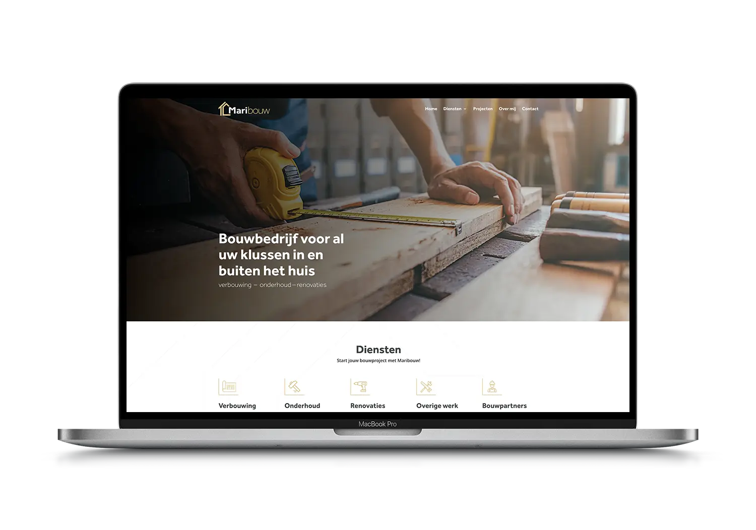 Bouw – mockup