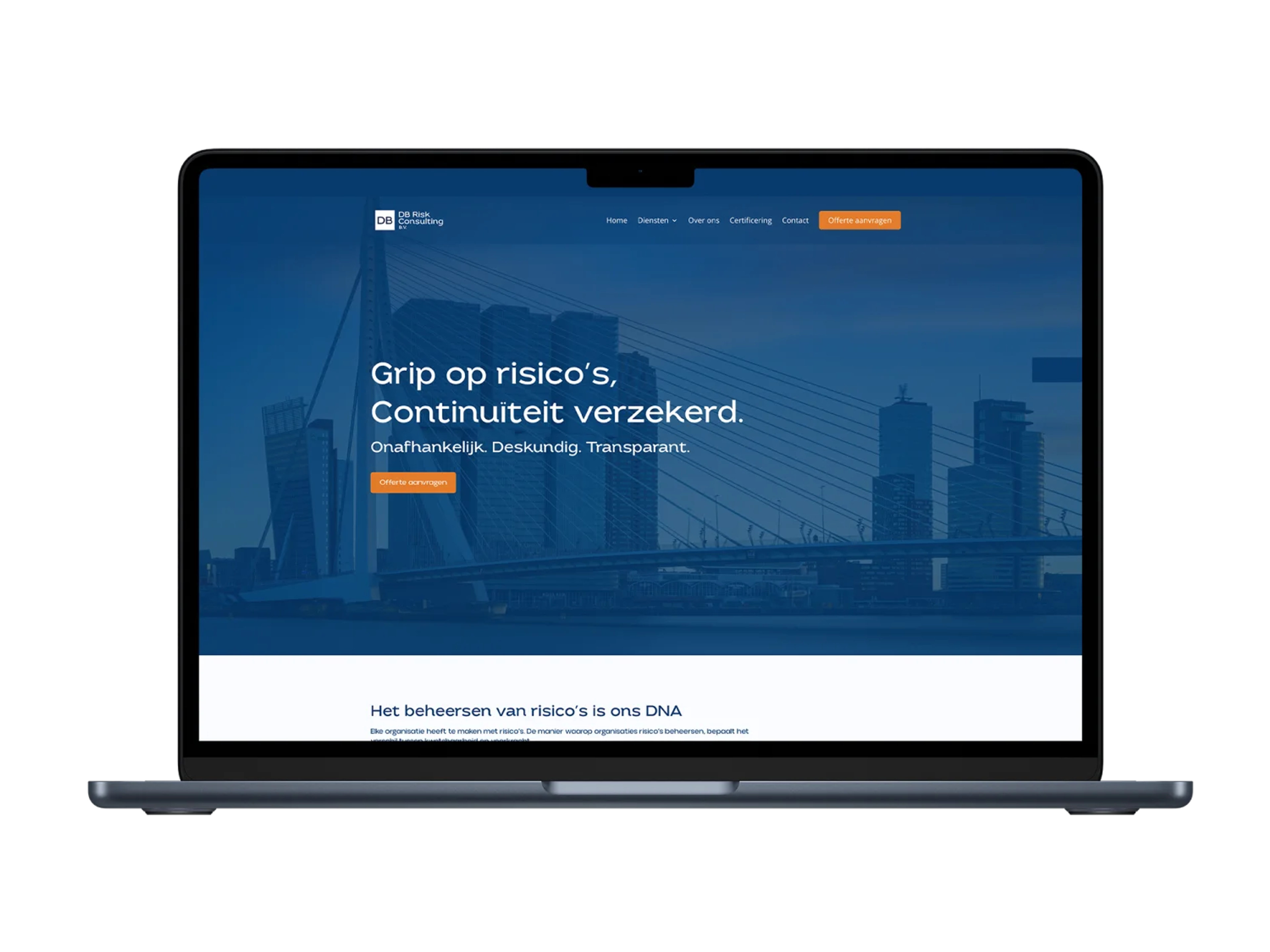 DB Risk Consulting B.V. – mockup