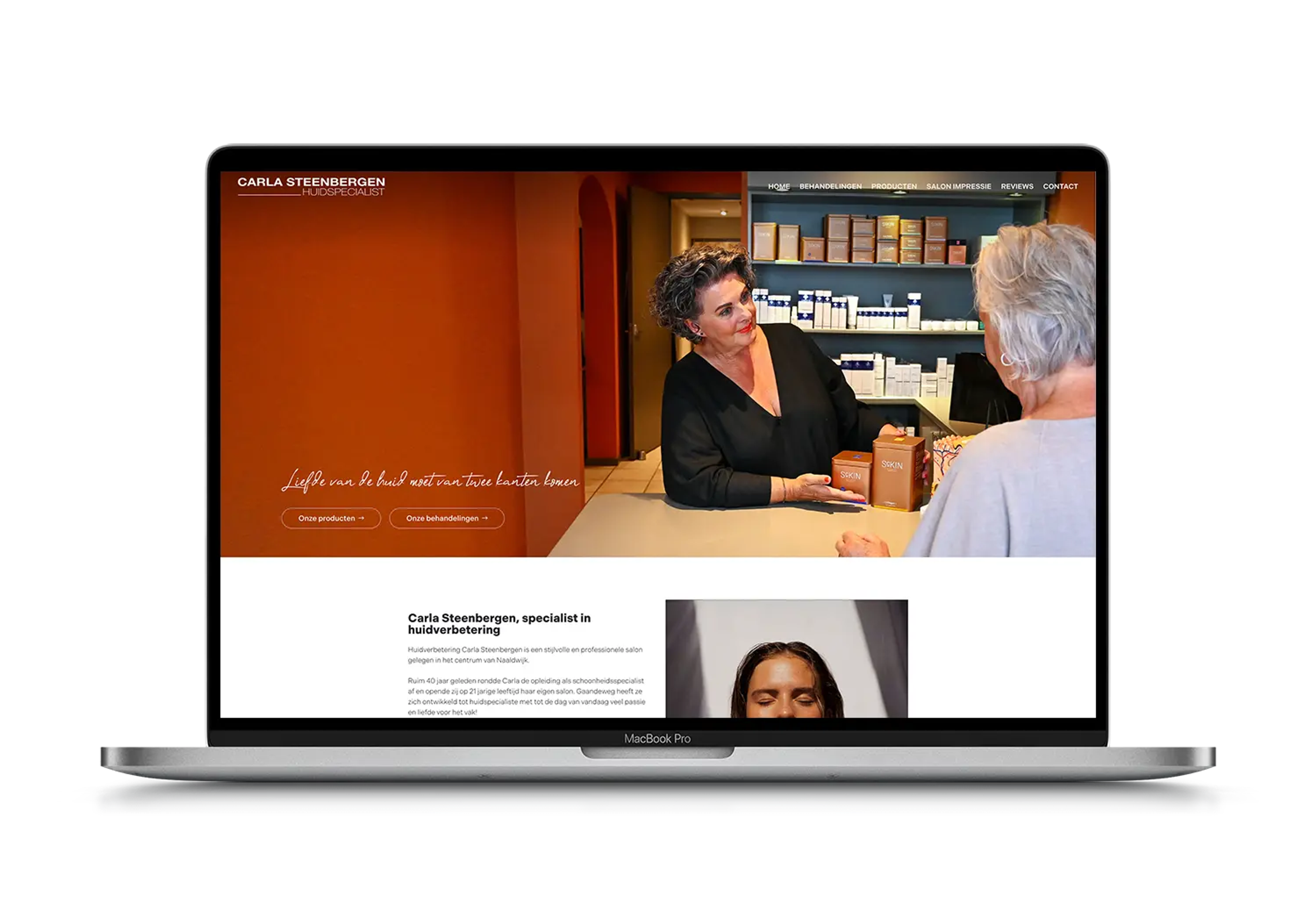 Carla Steenbergen – mockup