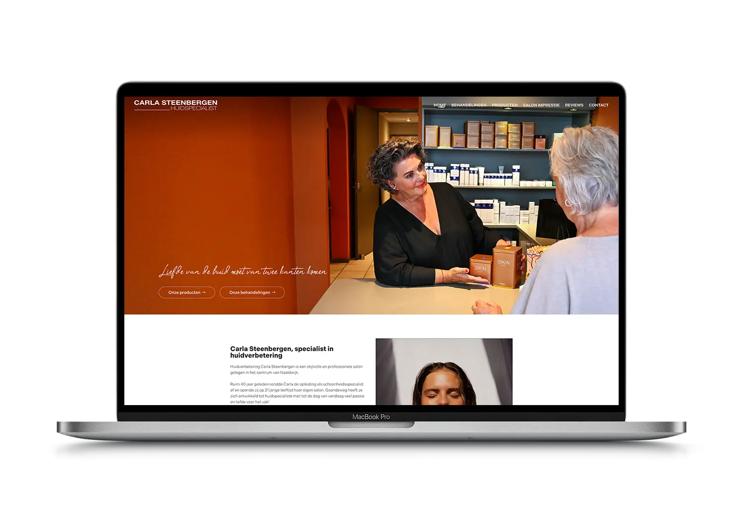 Carla Steenbergen – mockup
