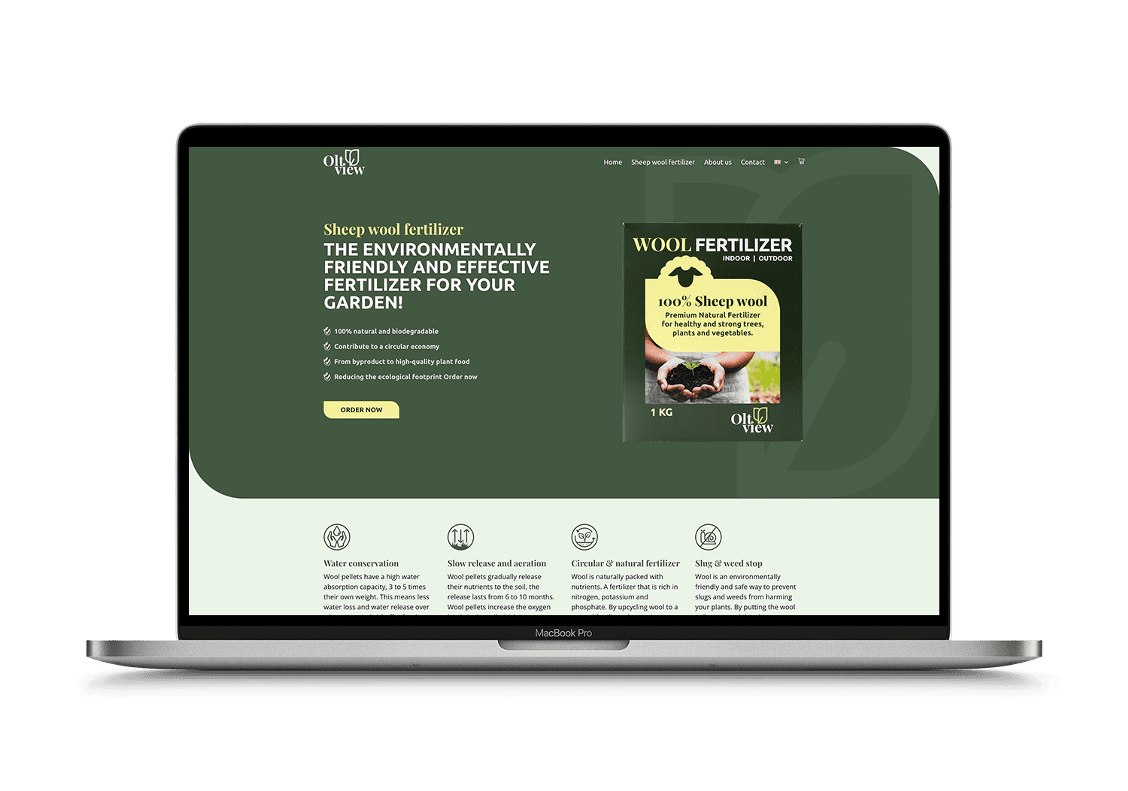 Oltview – mockup