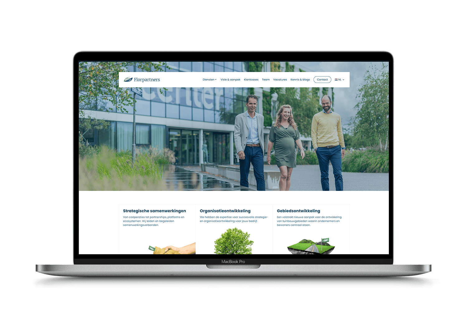 Florpartners – mockup