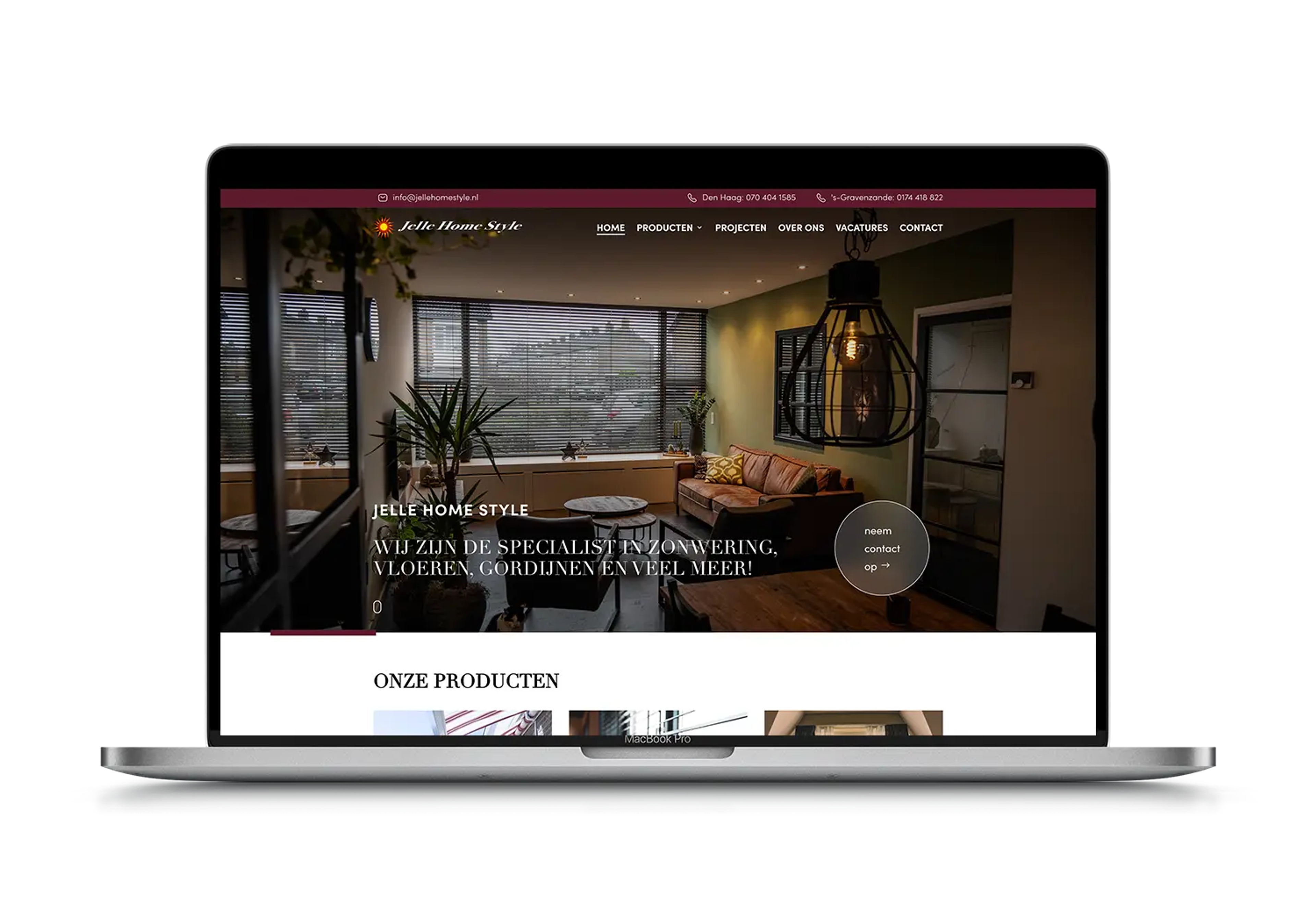 Jelle Home Style – mockup