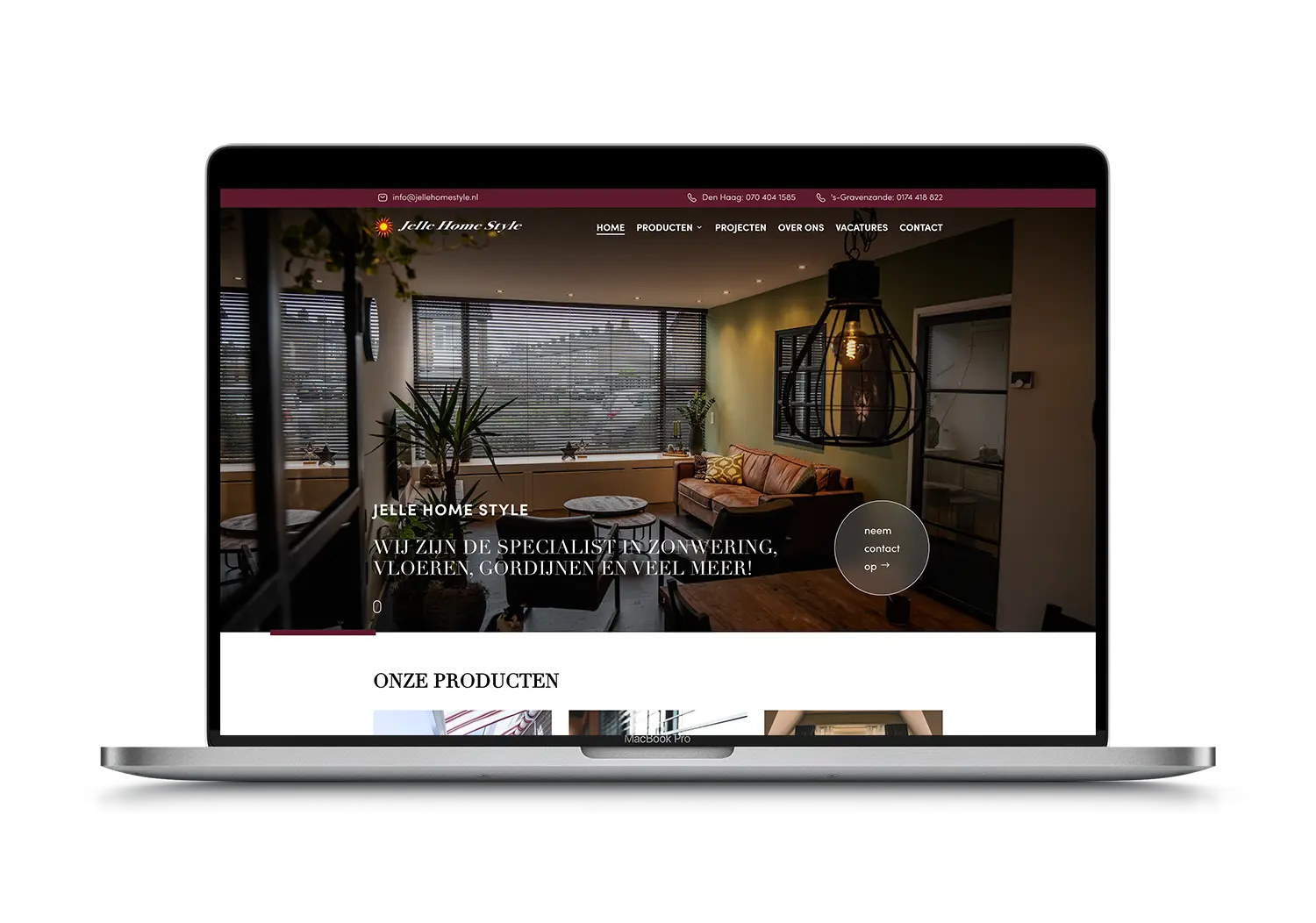 Jelle Home Style – mockup