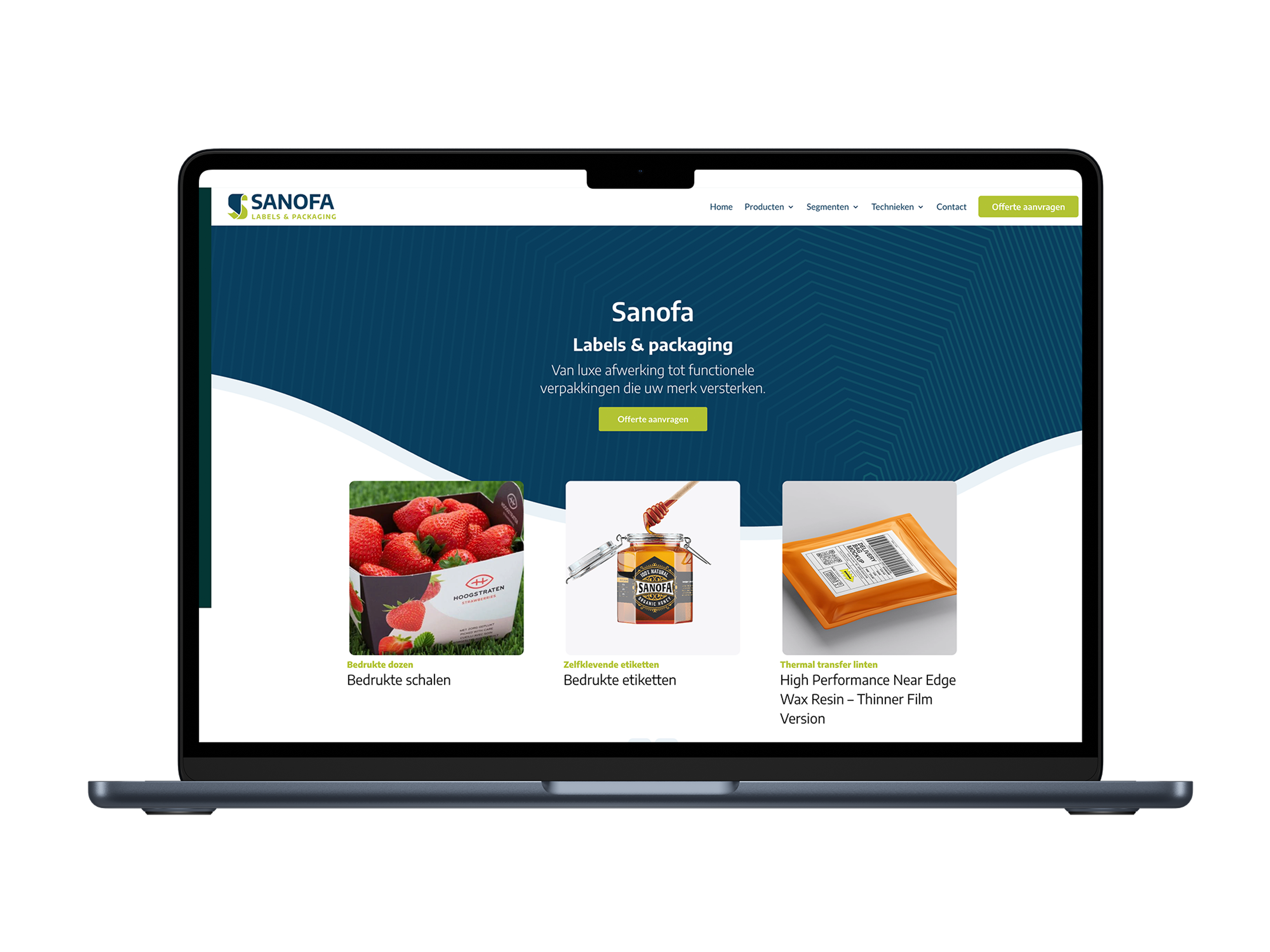 Sanofa – mockup