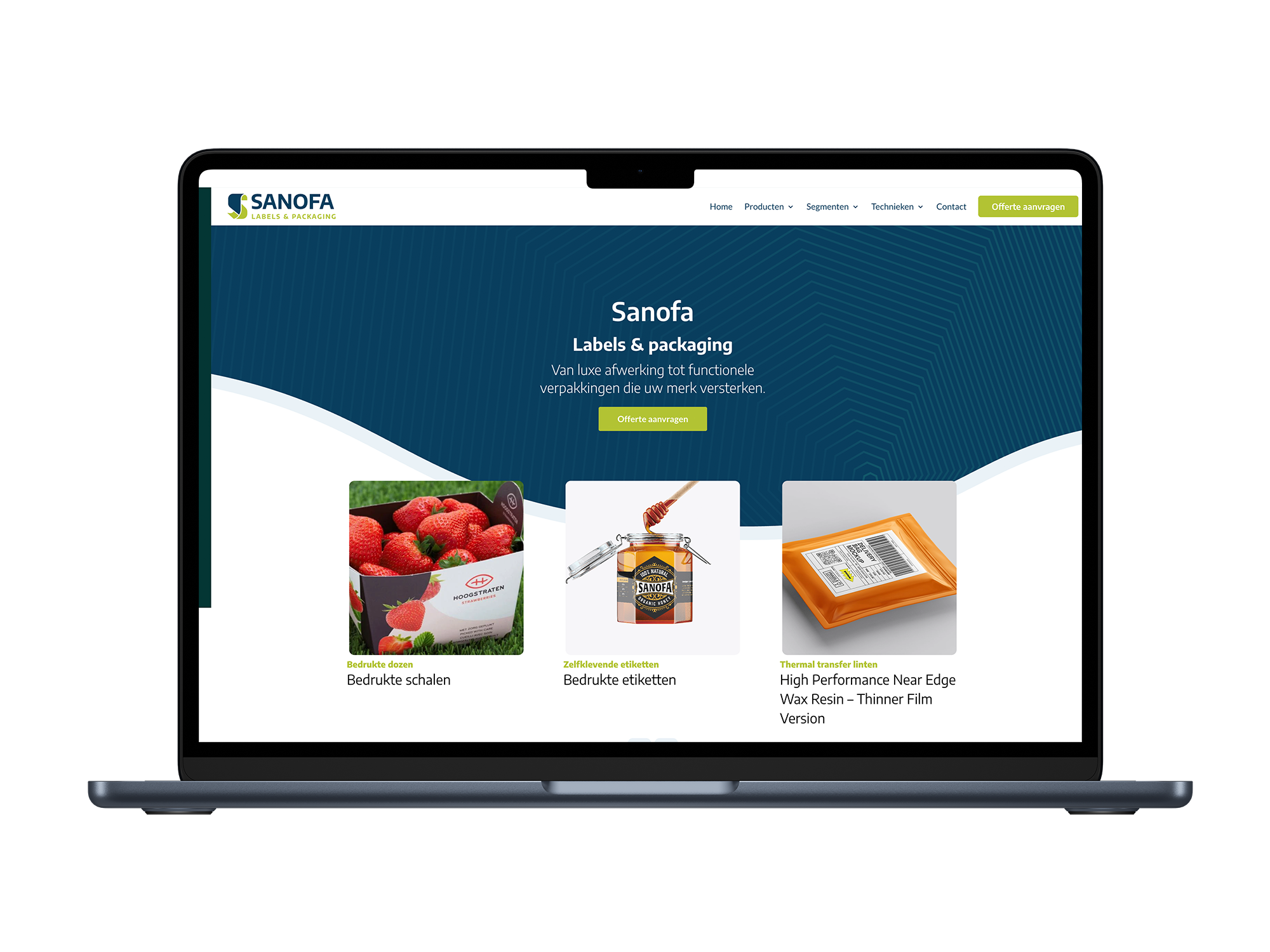 Sanofa – mockup