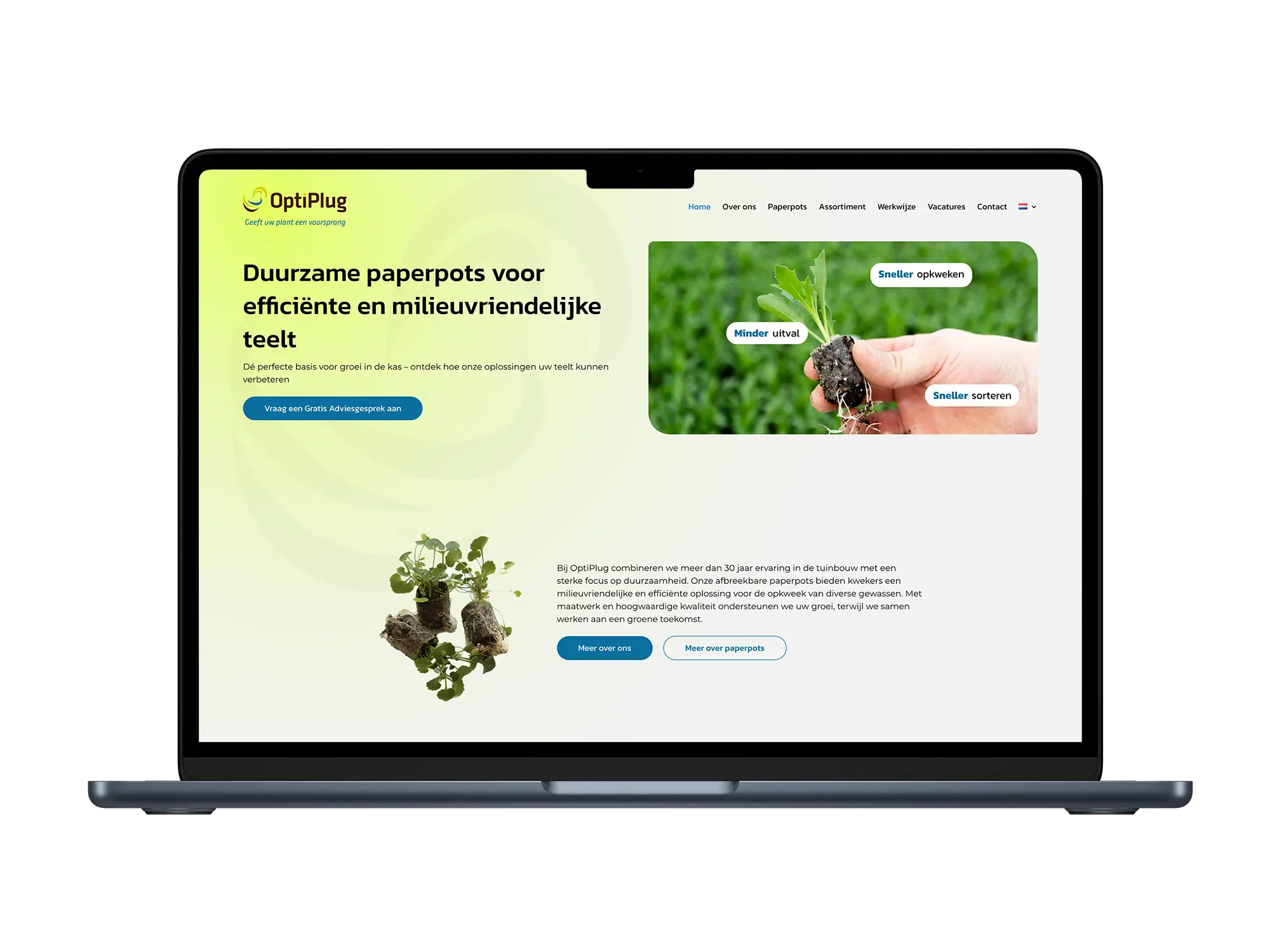 Optiplug – mockup
