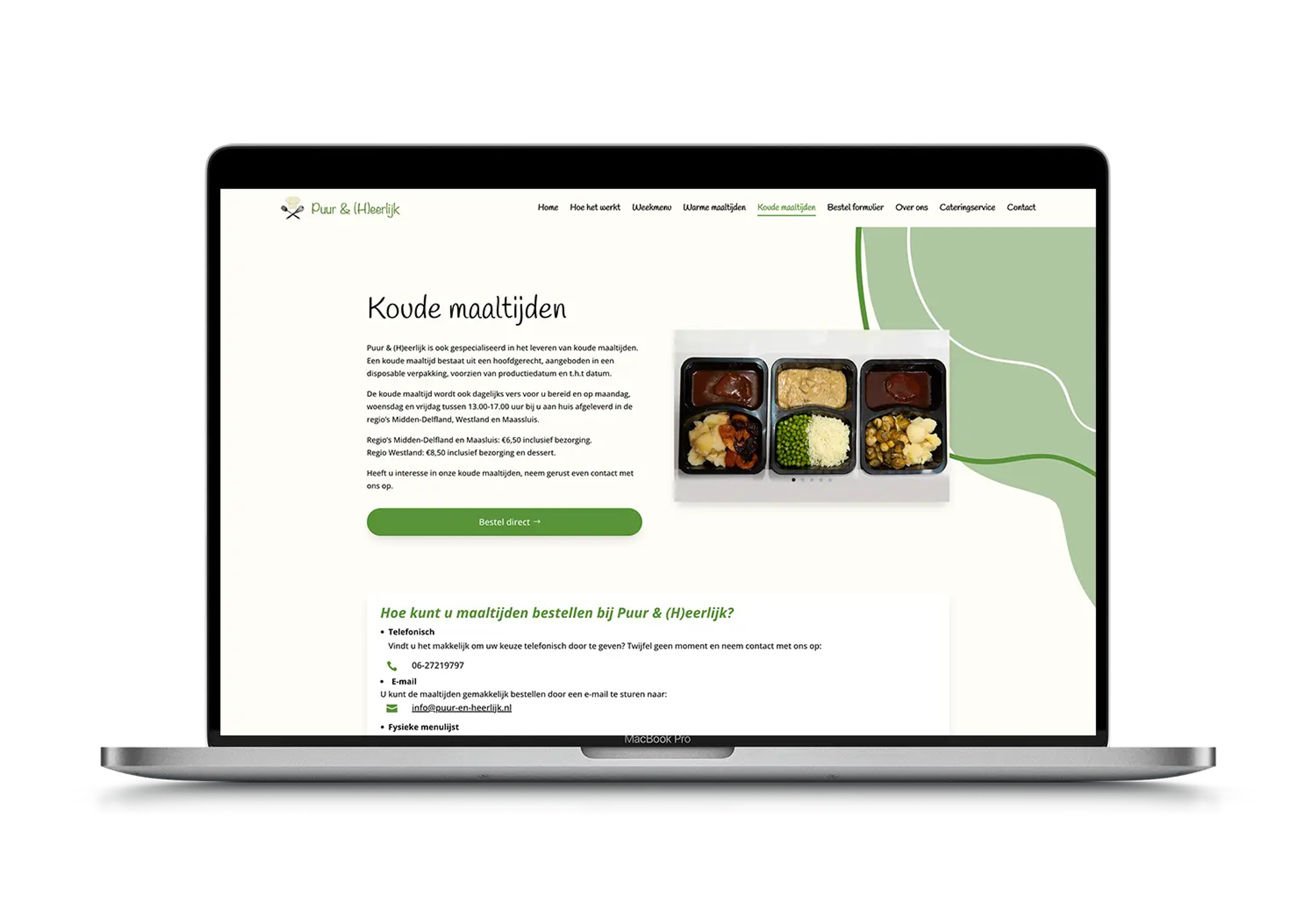 Puur & Heerlijk – mockup