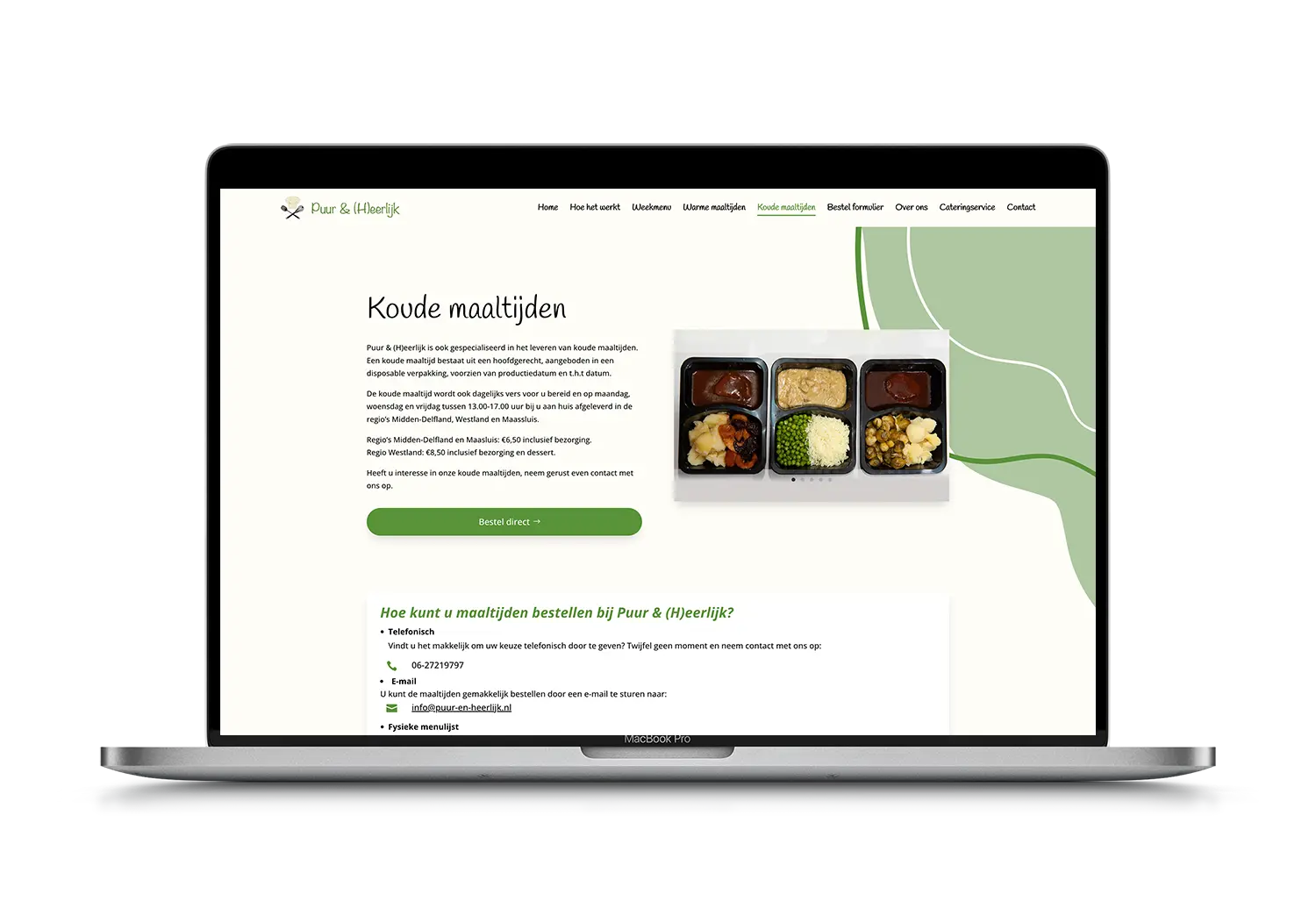 Puur & Heerlijk – mockup