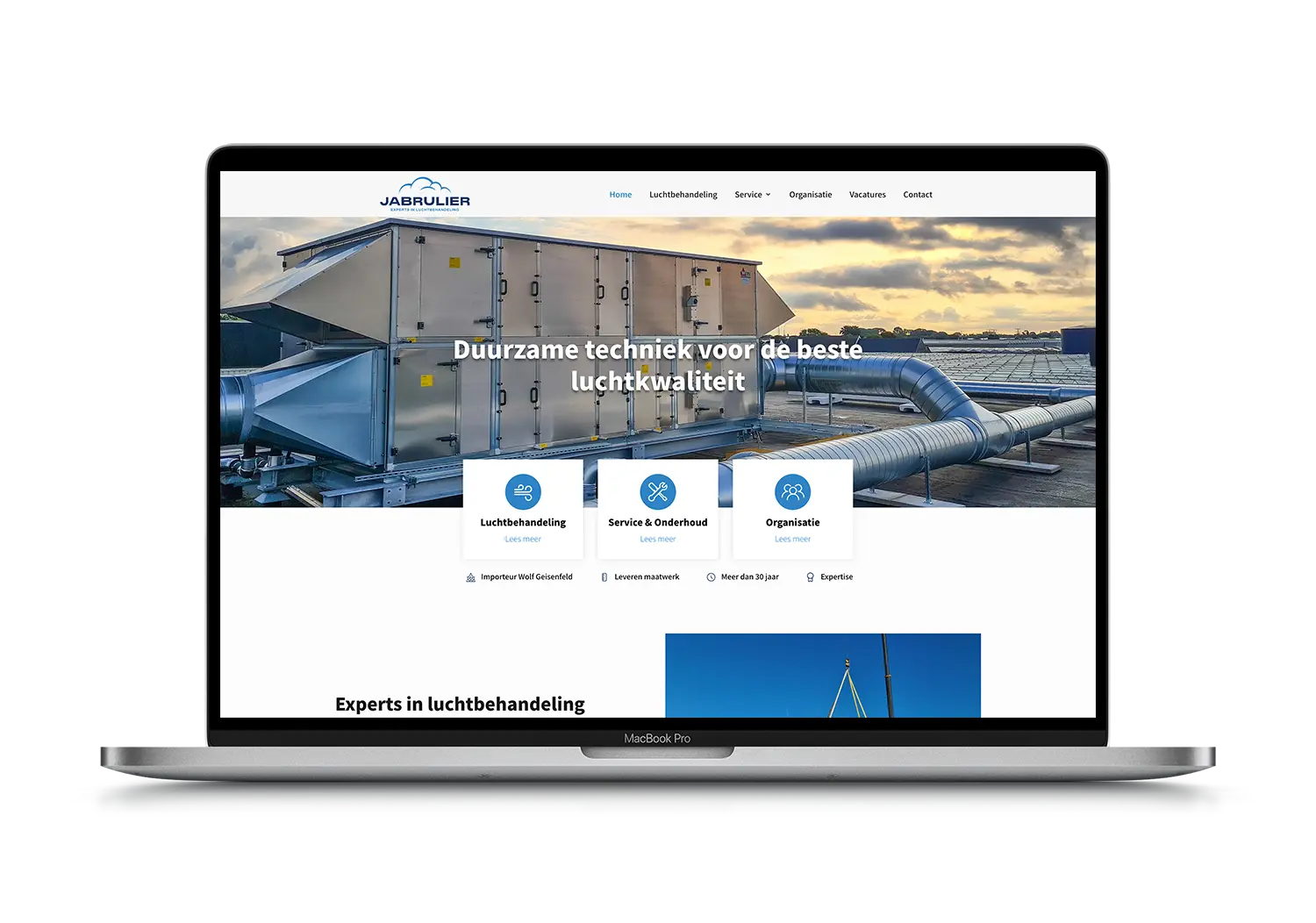 Jabrulier – mockup